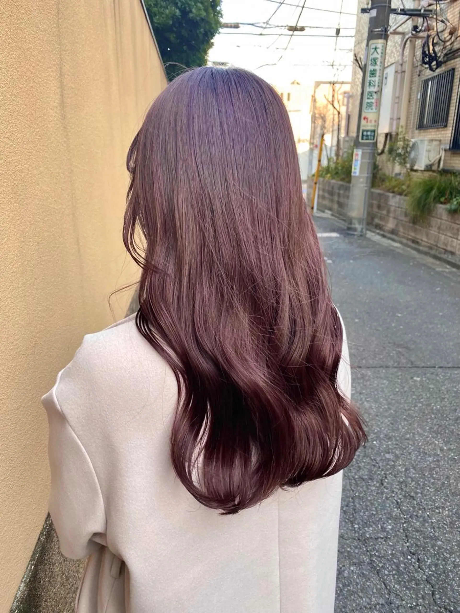 ロング カラー カット ヘアカラー shiori ❤︎ /透明感カラーのヘアスタイル