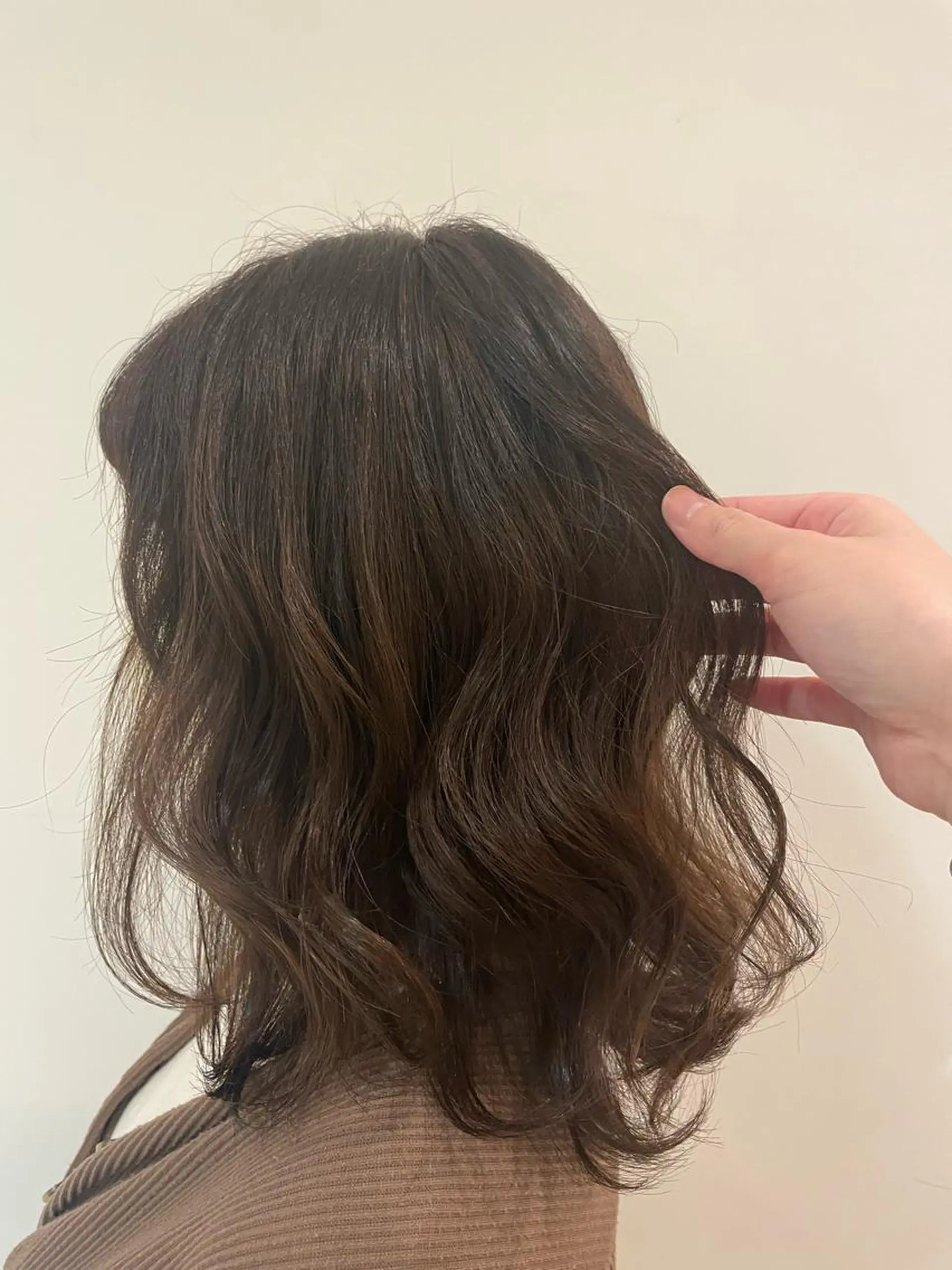 ミディアム カラー ブラウンカラー 🫧吉田 慶子🫧のヘアスタイル