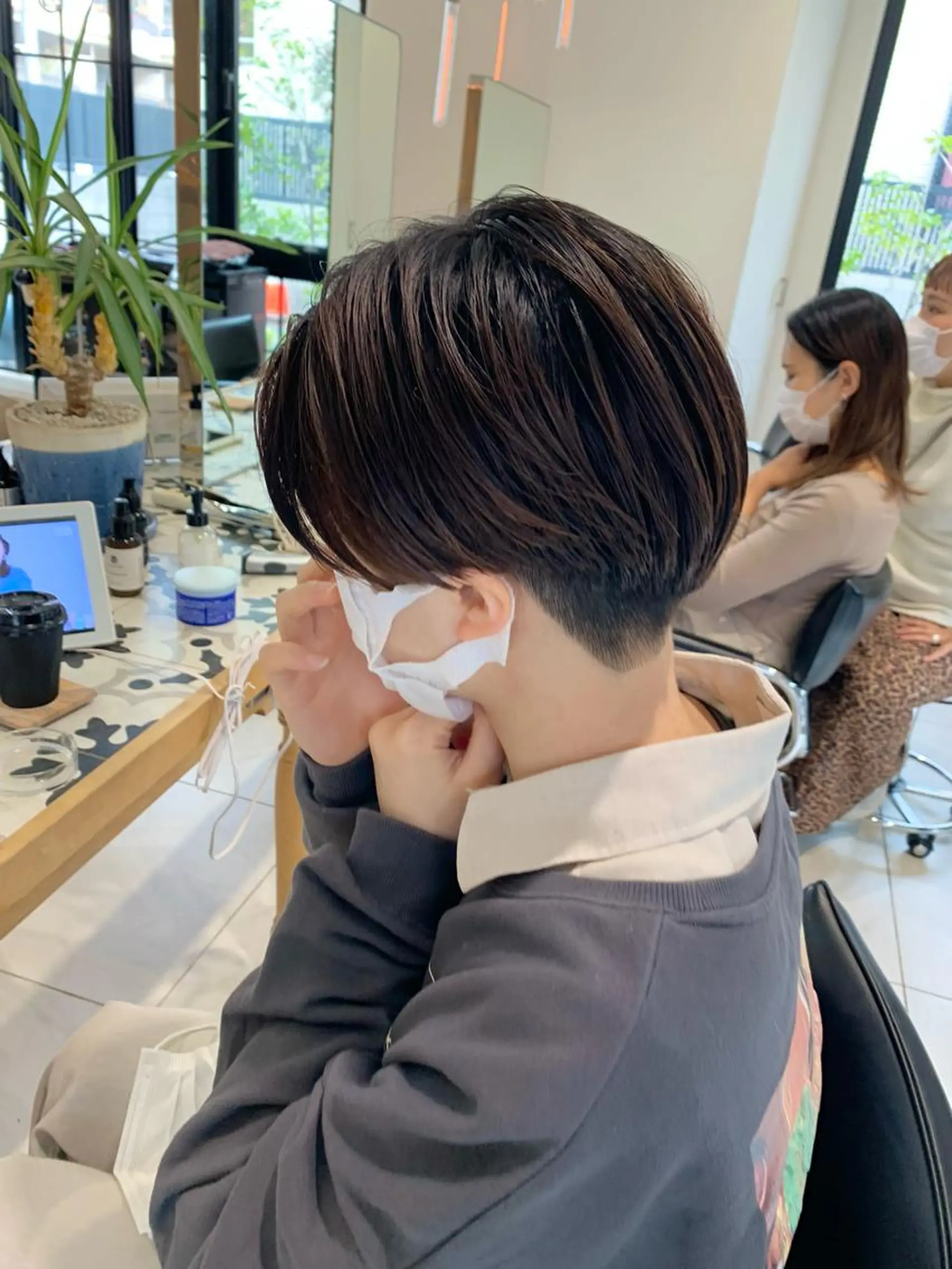 ショート ハンサムショート ショートヘア チバ タクミのヘアスタイル