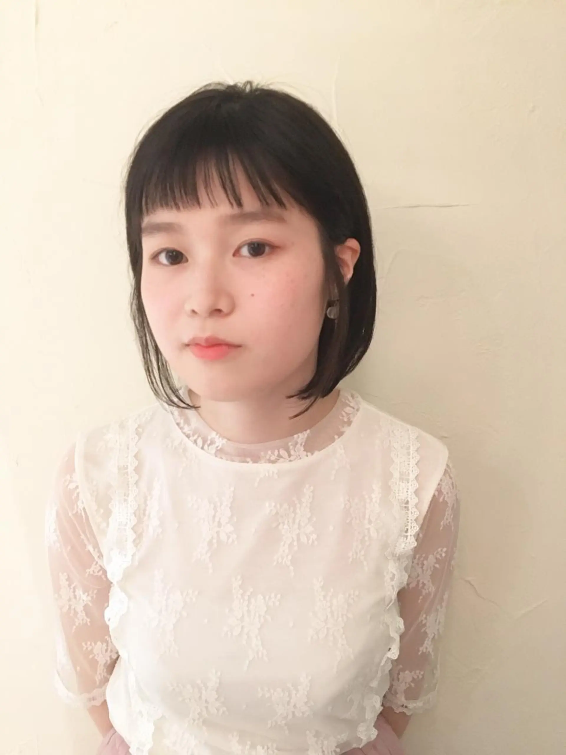 ショート ボブ シマダ アユミのヘアスタイル