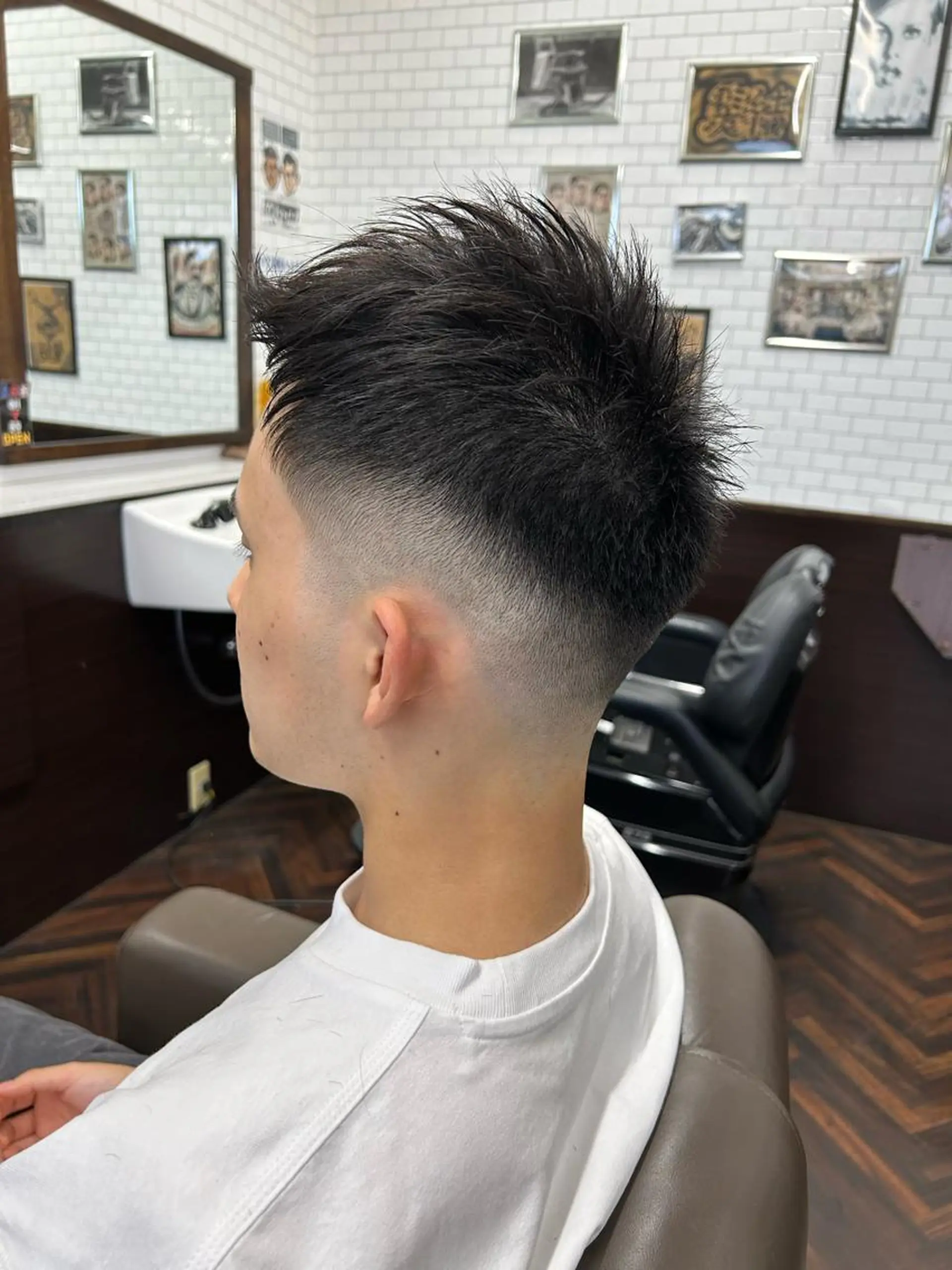 ショート メンズ フェードカット スキンフェード 刈り上げ B.B.Cams西原店所属・モデル募集中‼️ 安座間💈のヘアスタイル