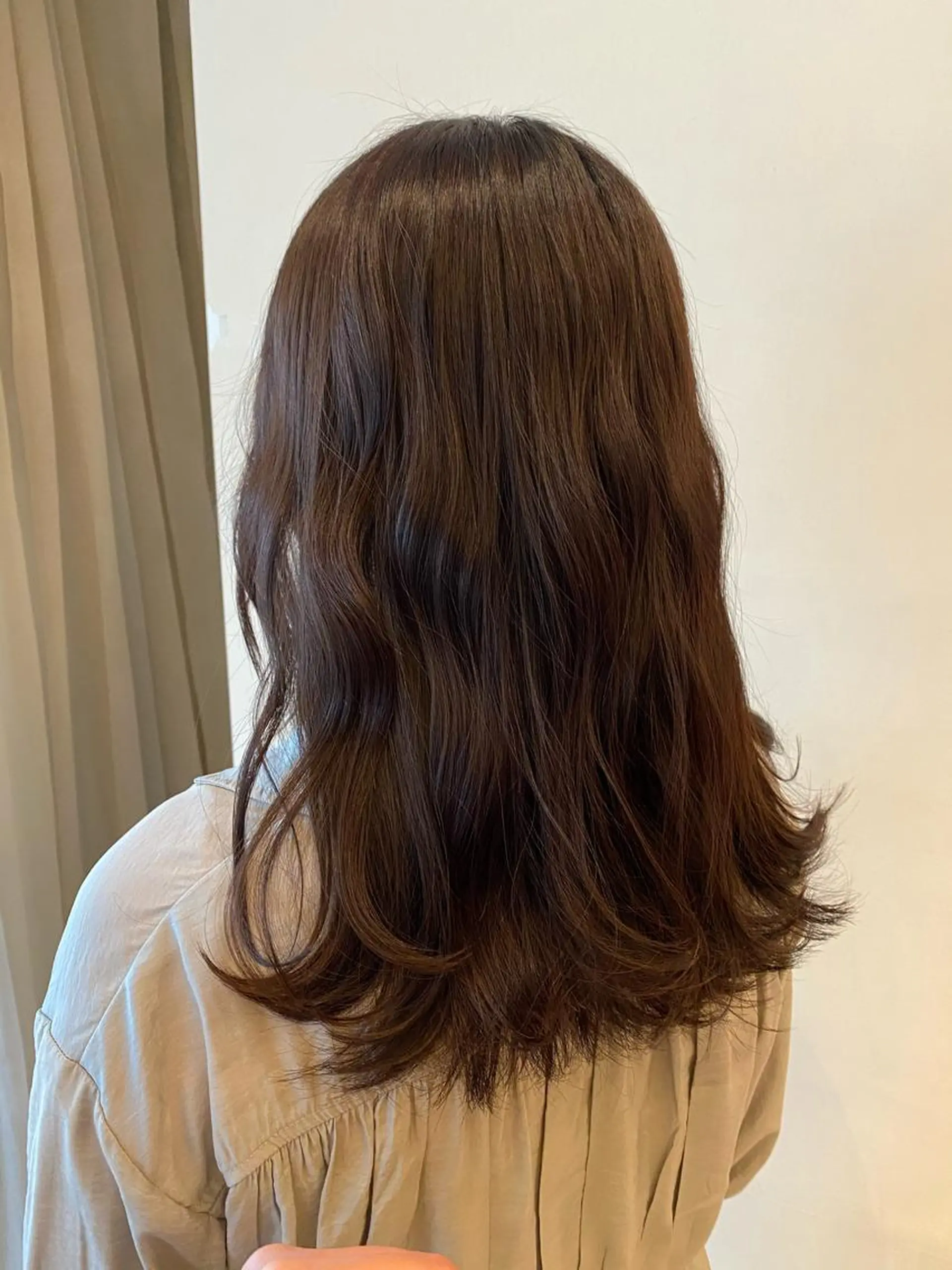 ロング カラー ヘアカラー 長谷川 華奈子のヘアスタイル