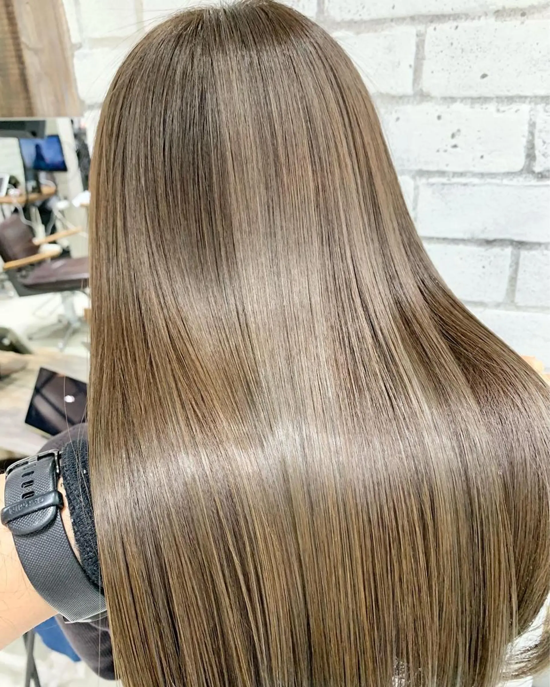 ロング 髪質改善 トリートメント filo   渋谷 Gishiのヘアスタイル