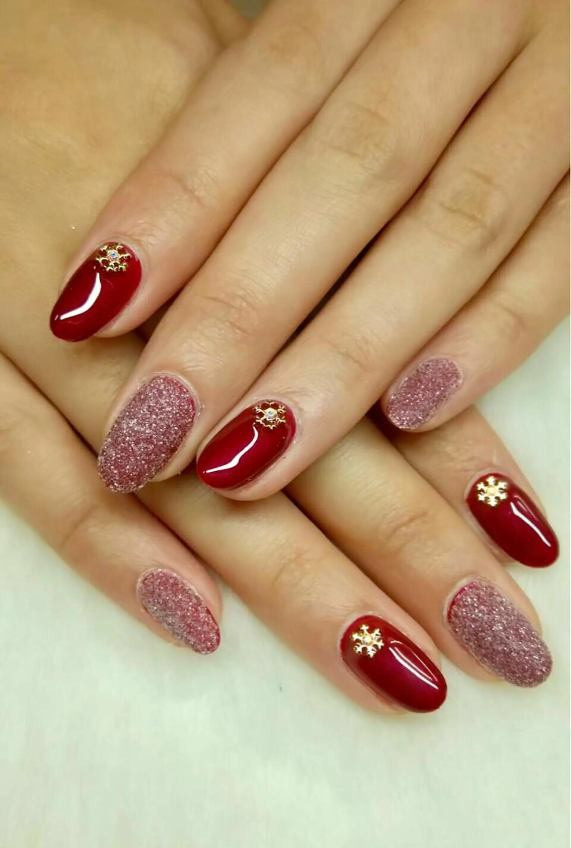 ネイル ボルドー Nail lieNのネイルデザイン