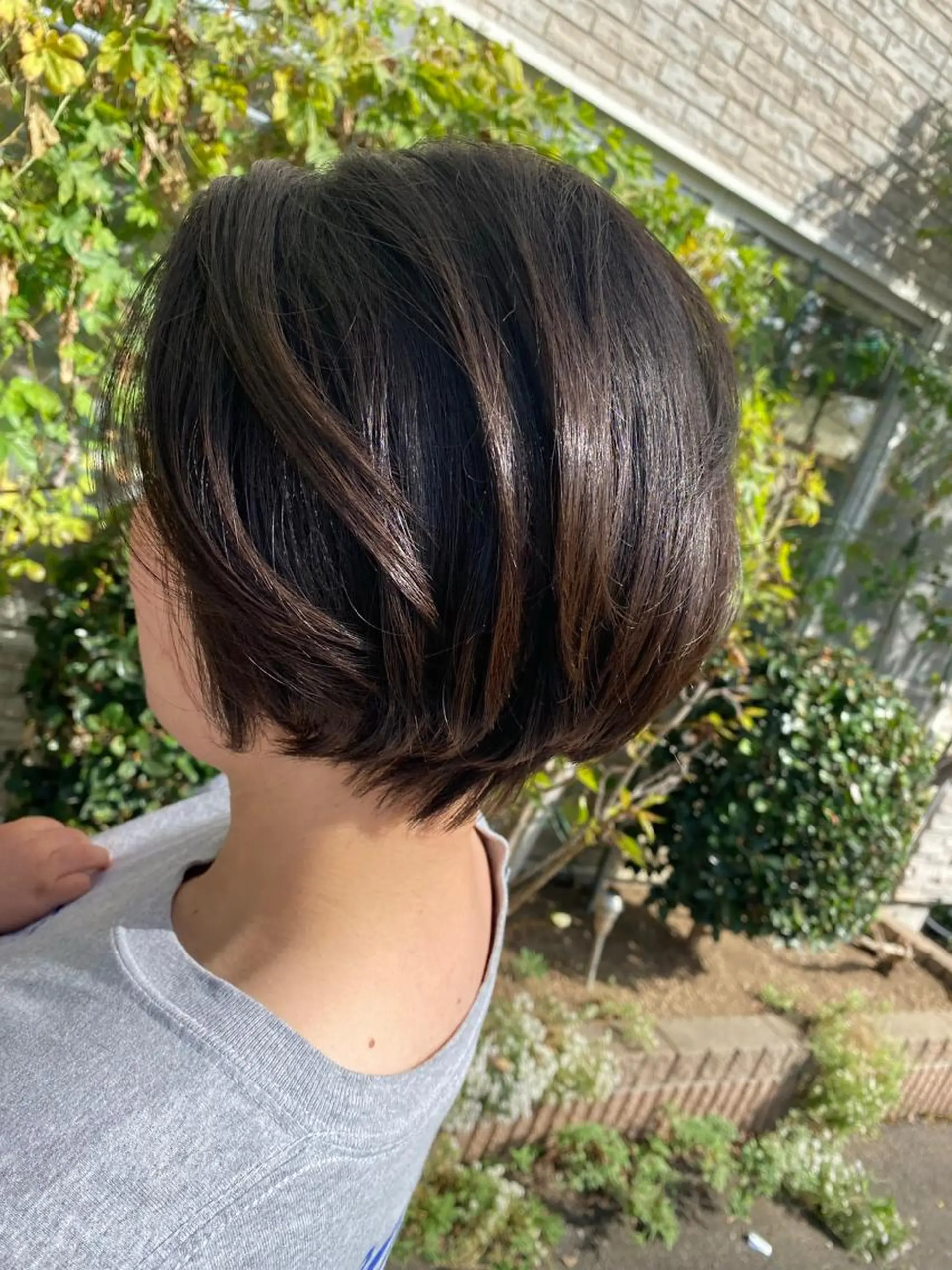 ショート ショートヘア カット ヘアカラー トリートメント 永沼 真依のヘアスタイル