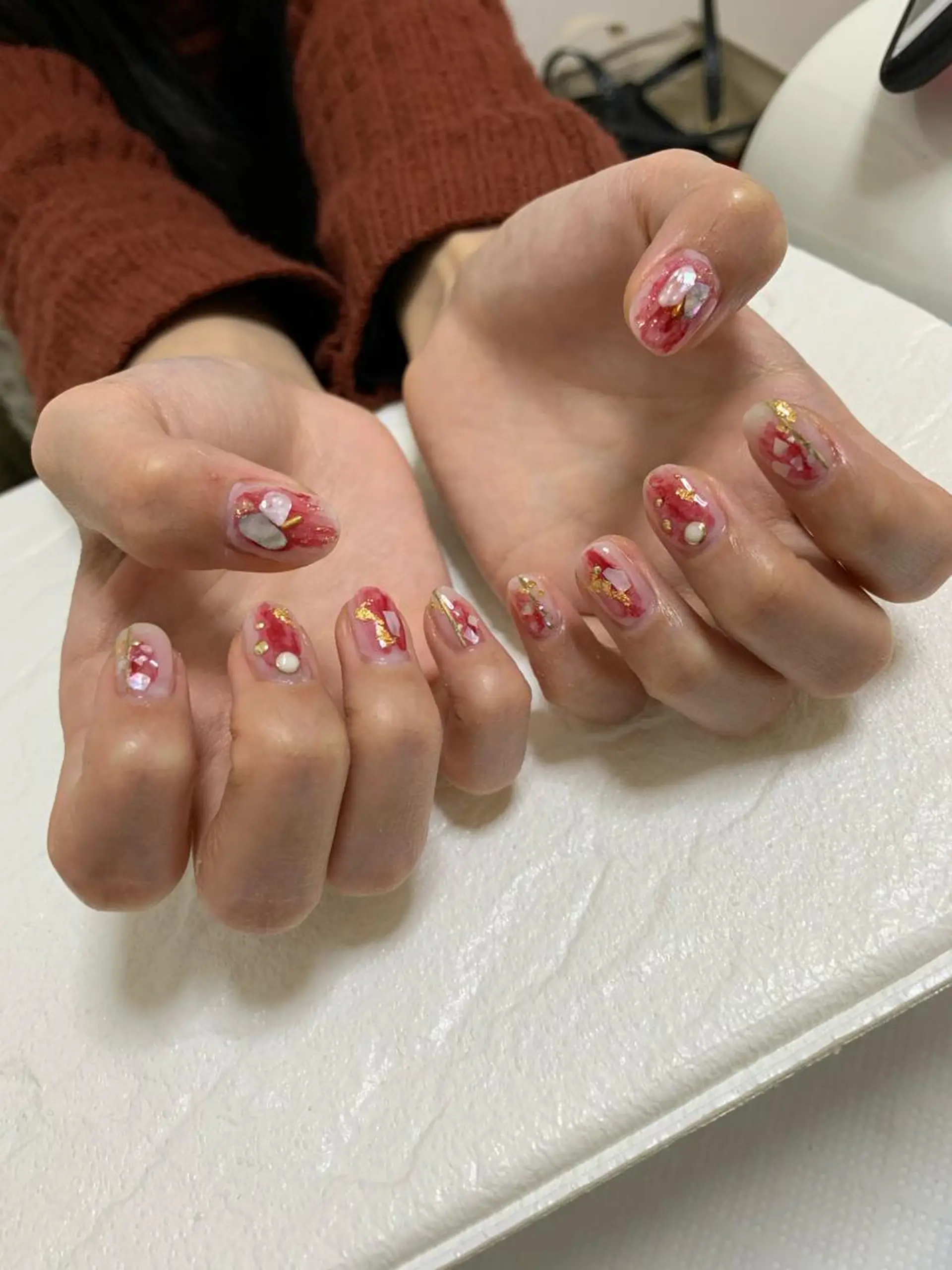 ネイル ハンドネイル フットネイル 竹本 愛のネイルデザイン