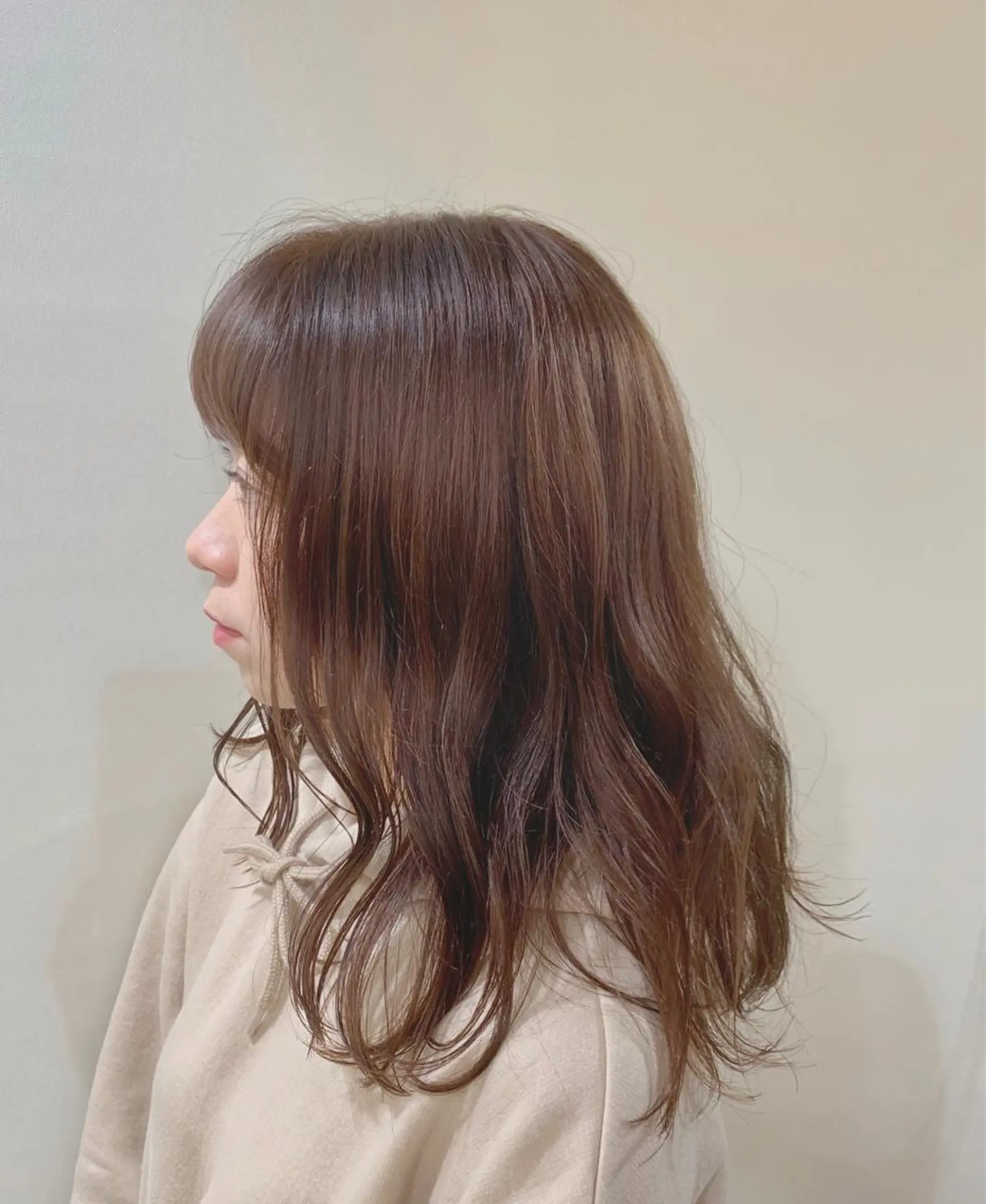 ロング カラー ブラウンカラー ナチュラルブラウン 山下 直人のヘアスタイル