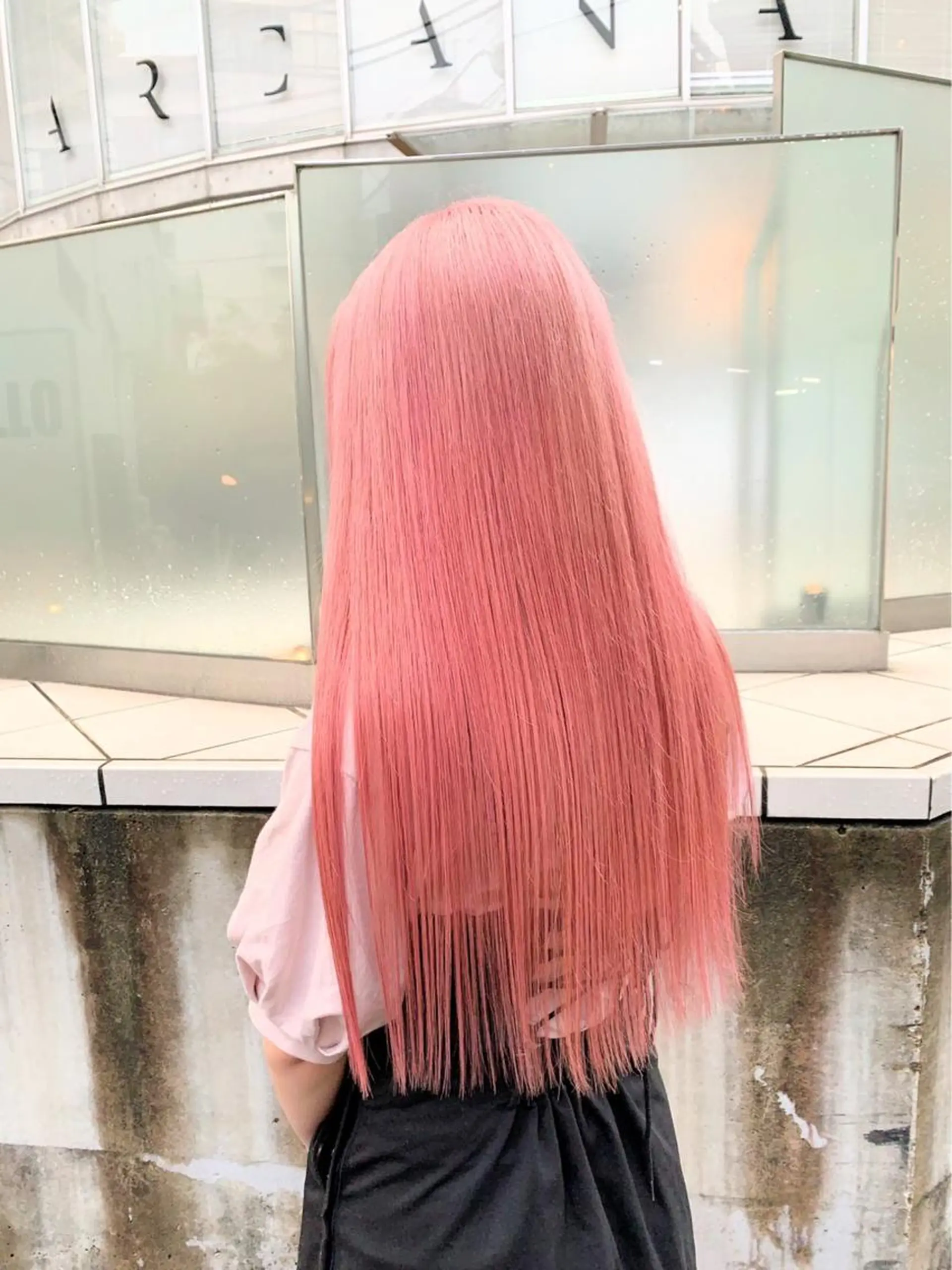 ロング カラー ヘアカラー トリートメント ヘアセット 似合わせベージュ 🍯ayumi🍯のヘアスタイル