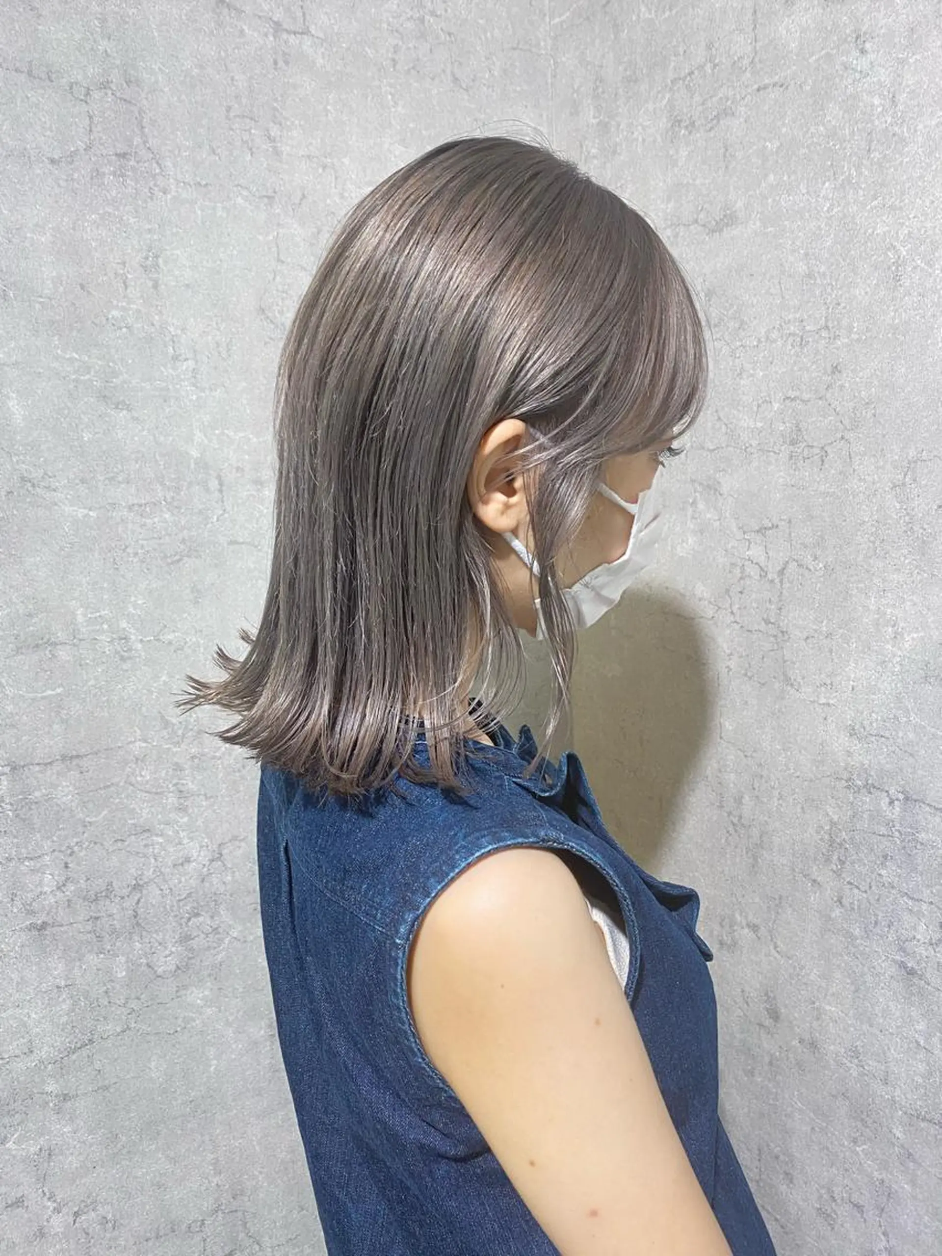 ミディアム ヘアカラー トリートメント 髙橋 玲渚のヘアスタイル