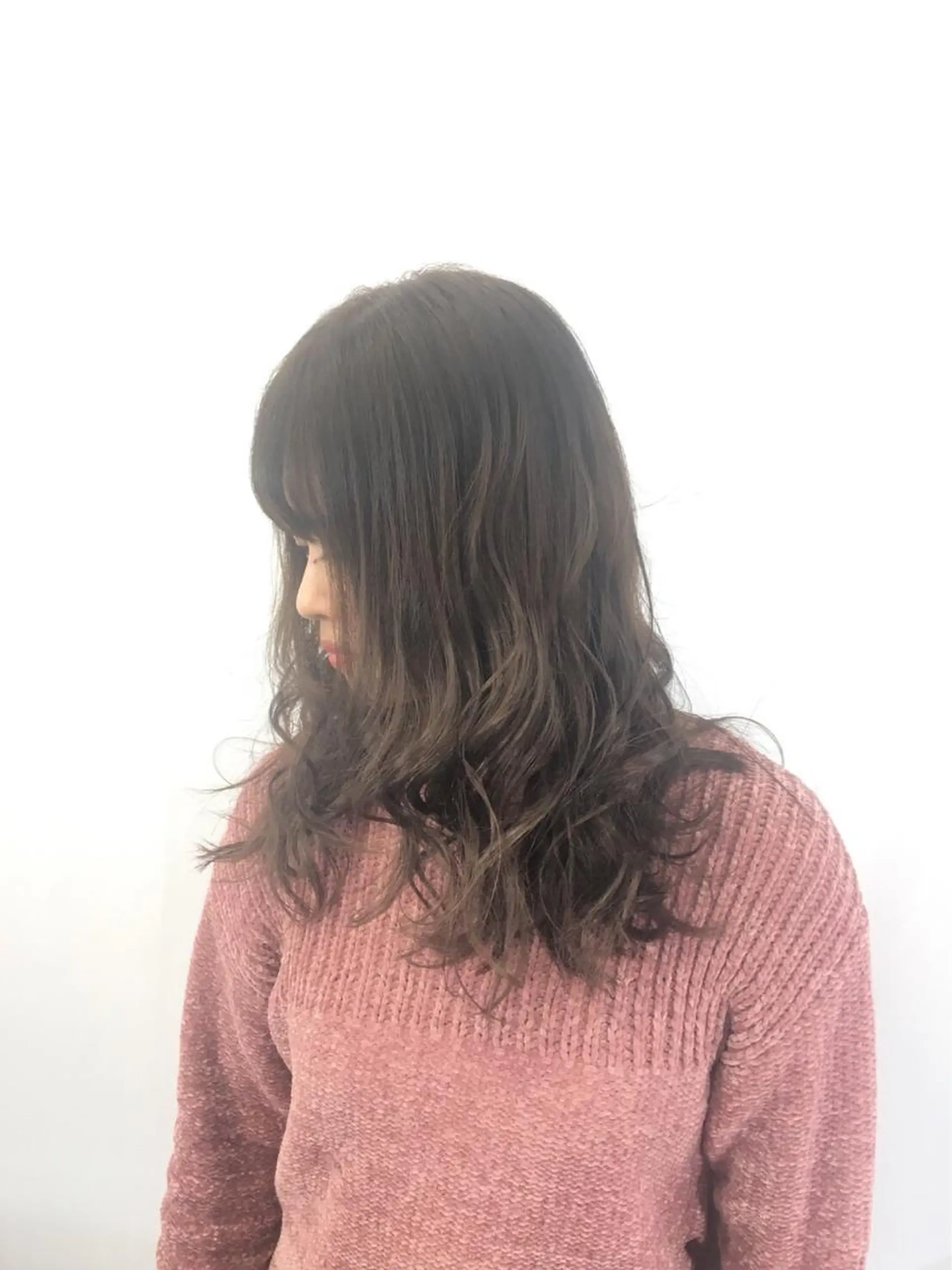 ミディアム カラー sharesalon セキケイタのヘアスタイル