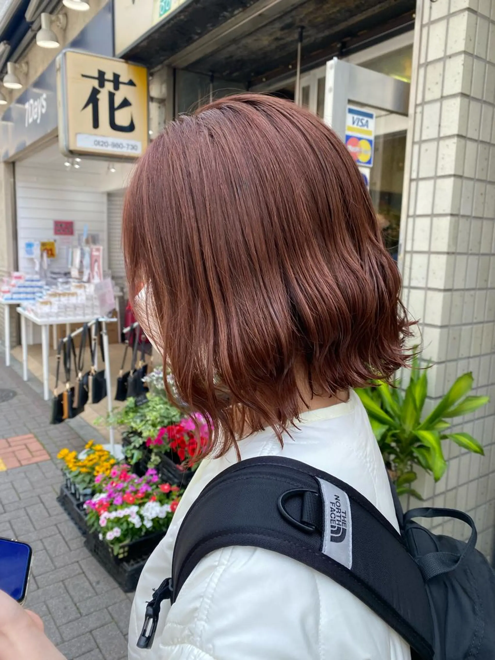 ミディアム カラー 竹内 柚子のヘアスタイル