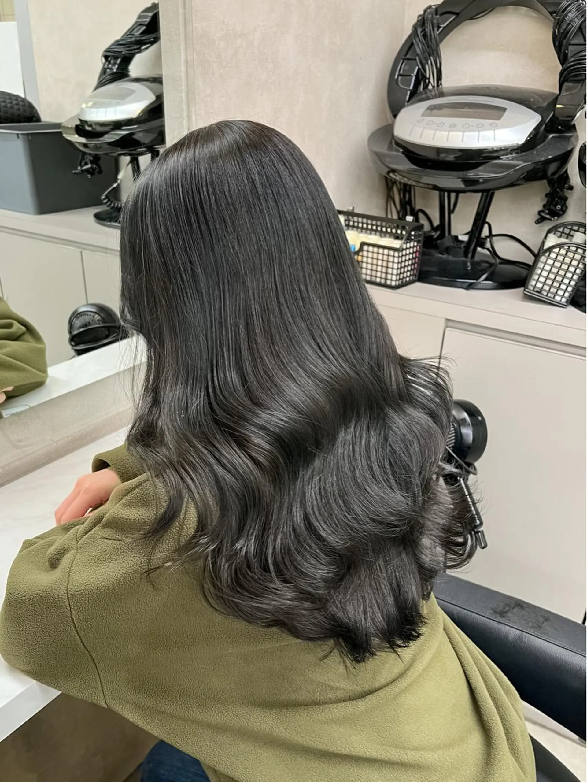 セミロング カラー ヘアアレンジ 透明感×韓流ハイ トーン🫧RYUTAのヘアスタイル