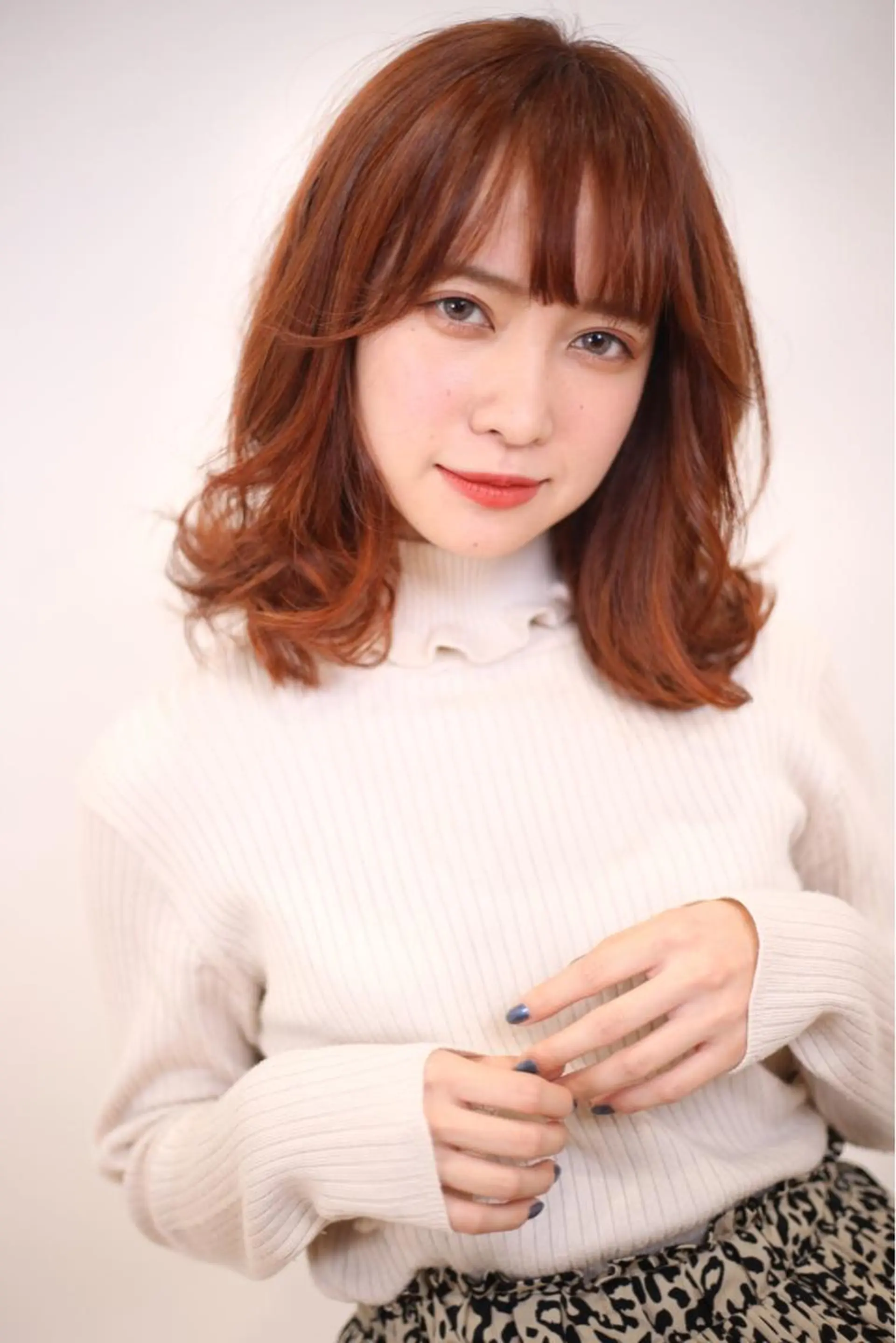 ミディアム ショートボブ ボブ 髪質改善 韓国風ヘア シースルーバング 👑👑👑👑工藤 敬👑👑👑👑のヘアスタイル