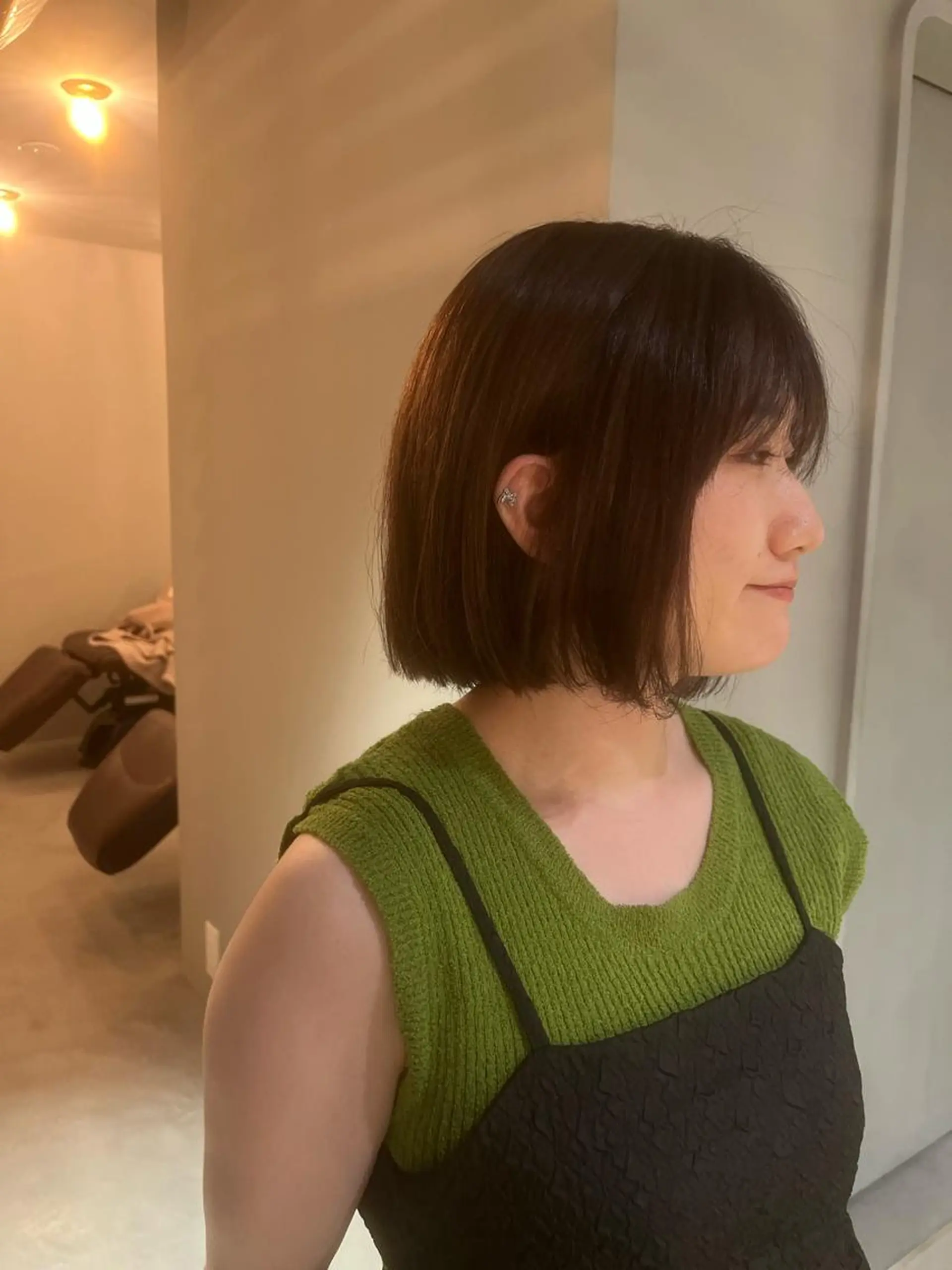 ミディアム ボブ トリートメント 渋谷/原宿/メンズ/ コヤマトモヤのヘアスタイル