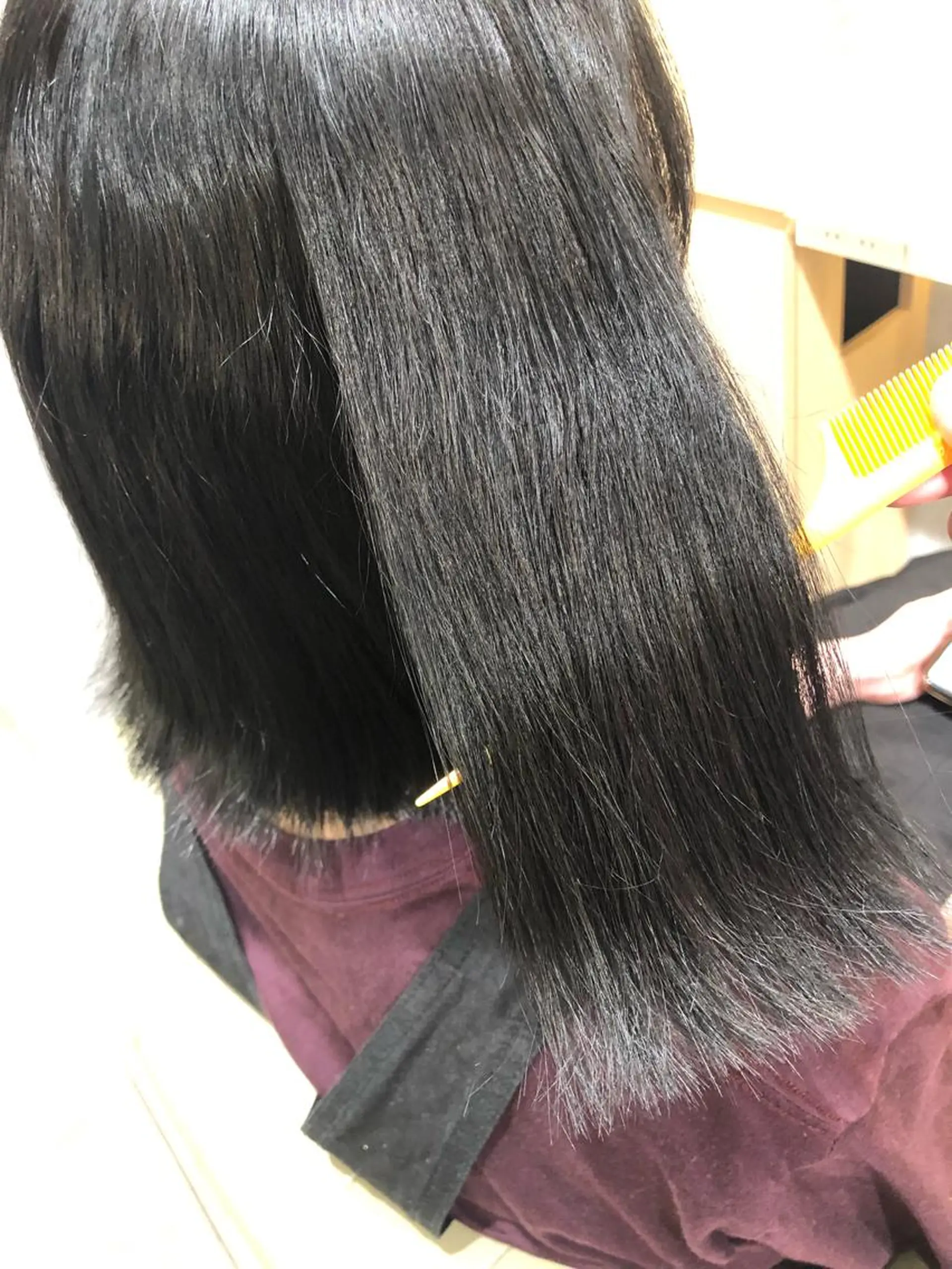 ミディアム カット 縮毛矯正 トリートメント 【髪質改善特化･ 福田航洋】のヘアスタイル