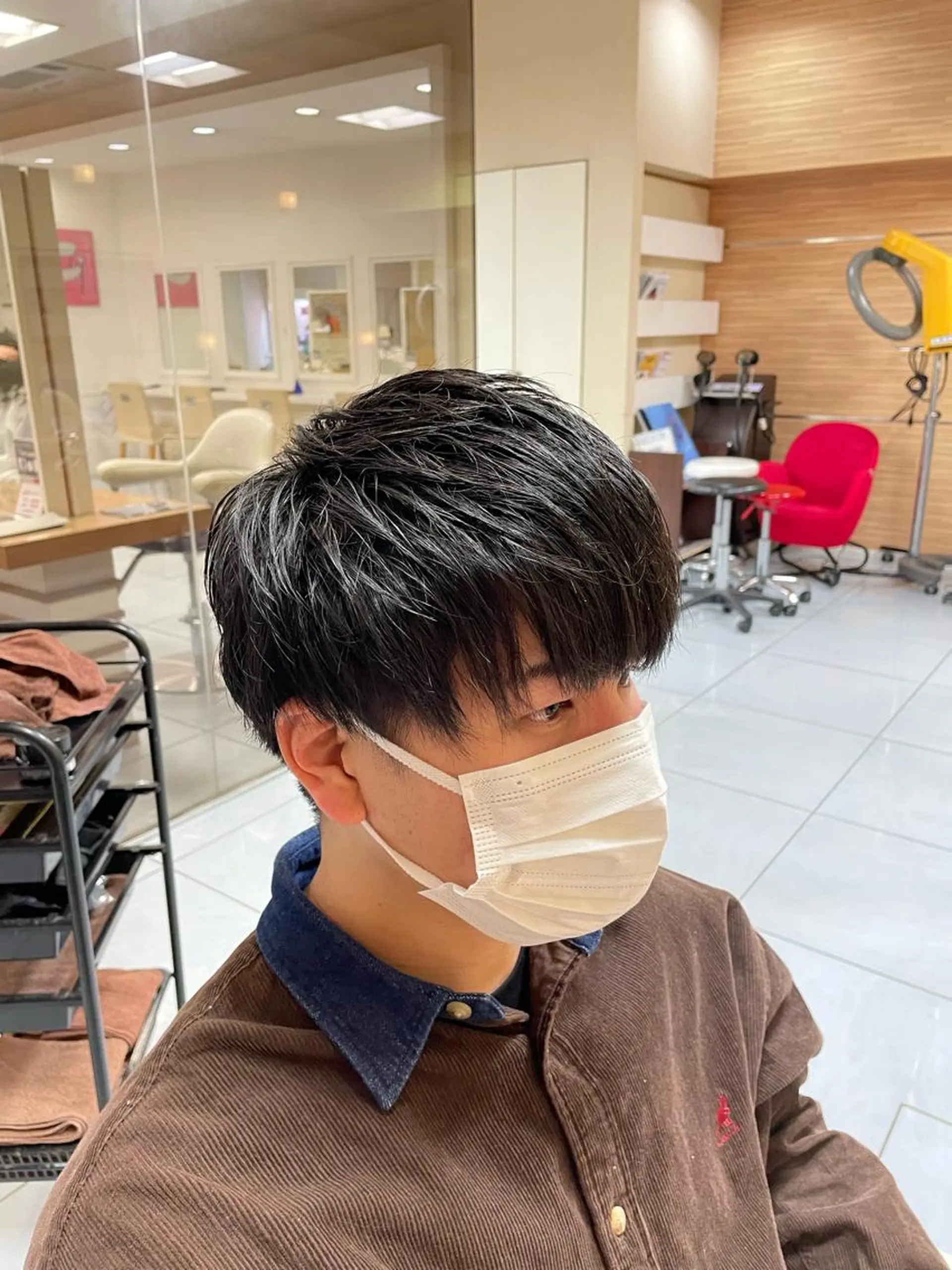 ショート ヘアアレンジ メンズ アップバング フェードカット メンズハイライト メンズメッシュ マッシュ 🔮メンズ縮毛矯正 メンズパーマ💎竹永のヘアスタイル