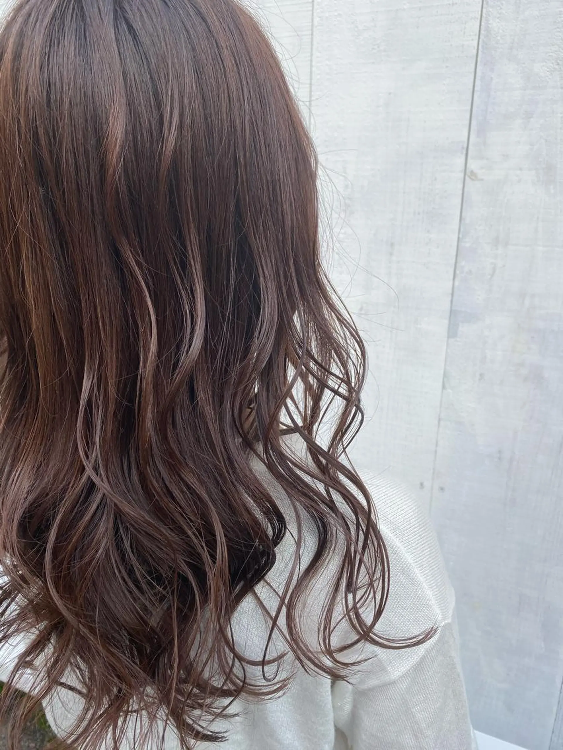 ミディアム カラー ベージュカラー バイオレットカラー 藤野 陵平のヘアスタイル