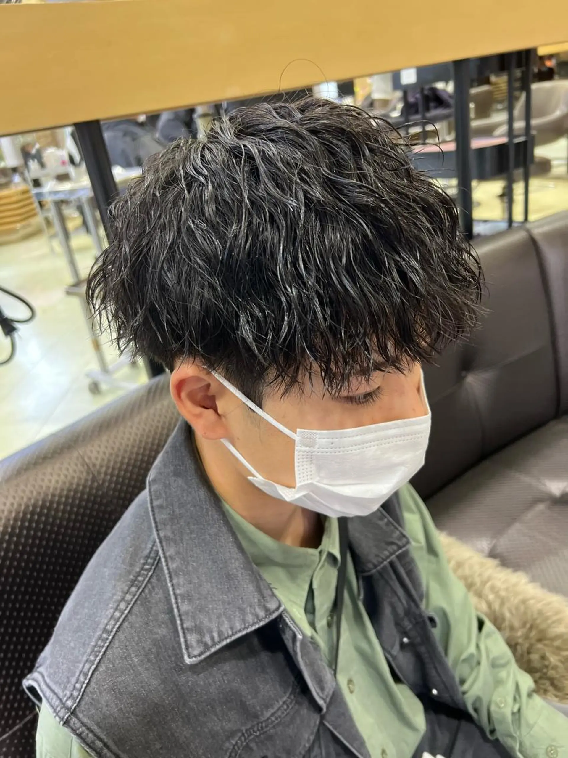 パーマ メンズ メンズパーマ ツイストスパイラルパーマ スパイラルパーマ メンズカット松戸/韓 国/メンズパーマ航太のヘアスタイル