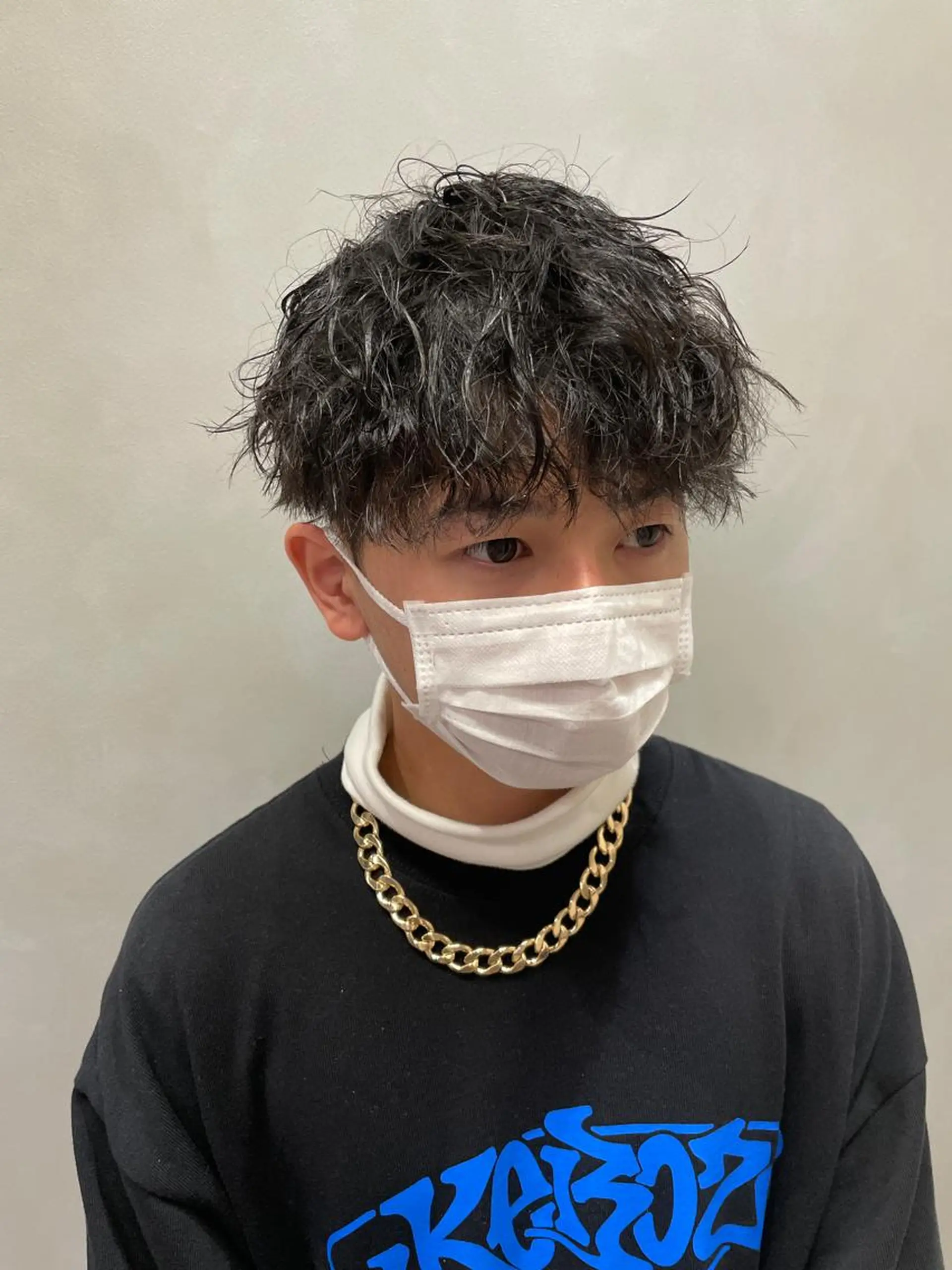 パーマ メンズ メンズパーマ メンズツイストパーマ 波巻きパーマ ツイストパーマ カット パーマ 福永速人 /メンズパーマのヘアスタイル