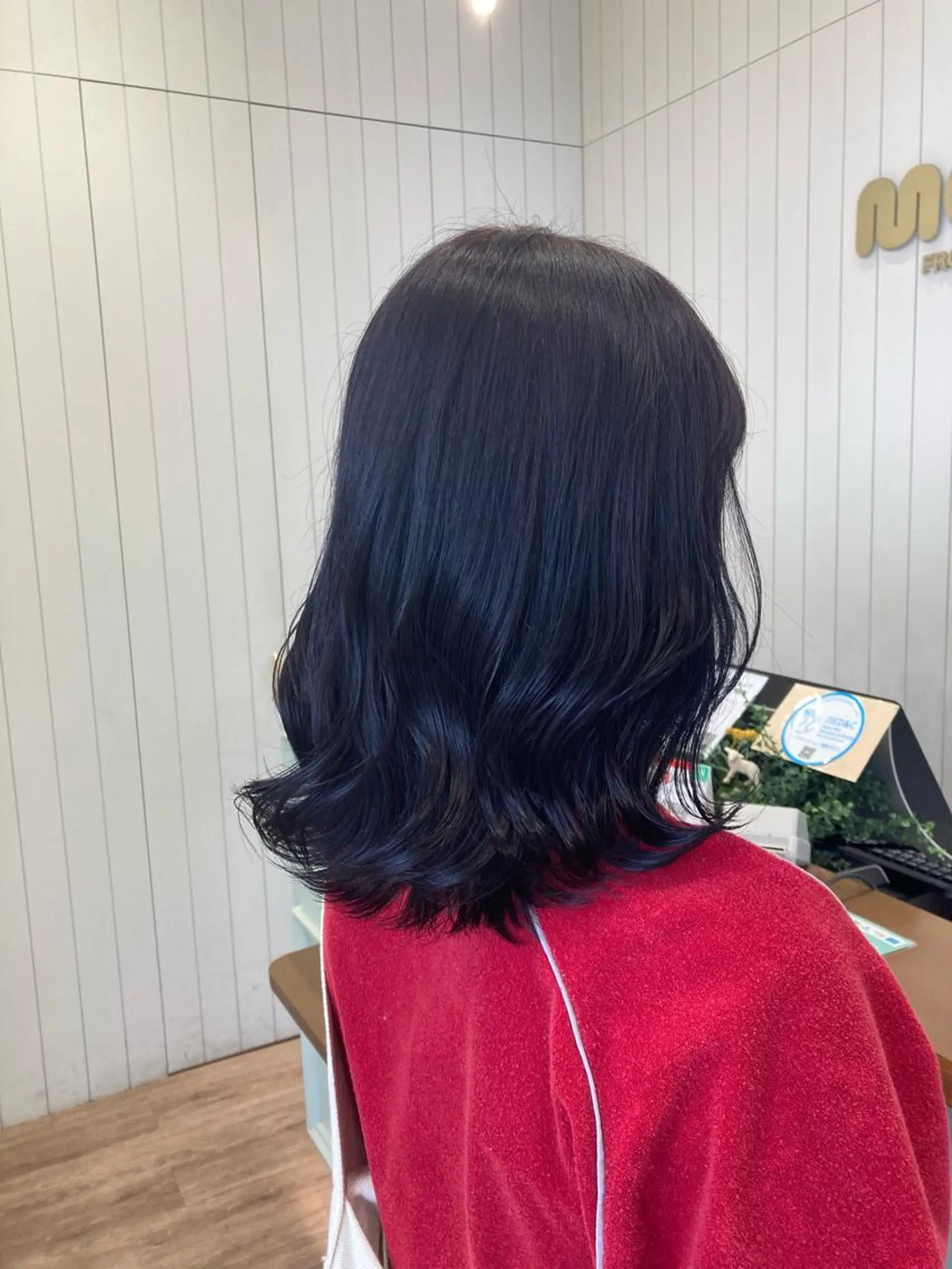 カラー バイオレットカラー カット ヘアカラー むらたみずき /大宮ボブ、ショートのヘアスタイル