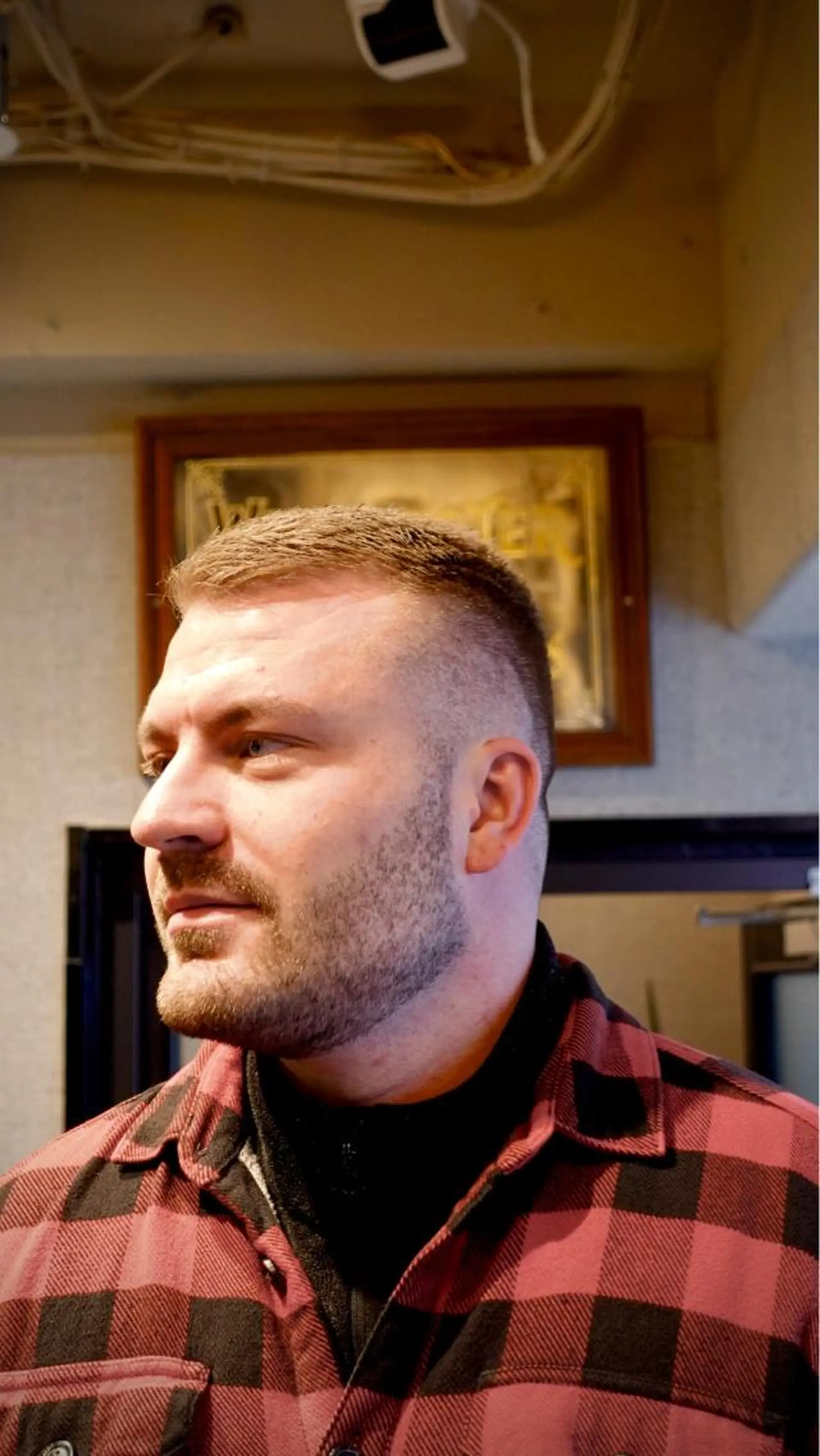 ショート メンズ カット ヘアセット メンズ眉毛ワックス 青山英憲のヘアスタイル