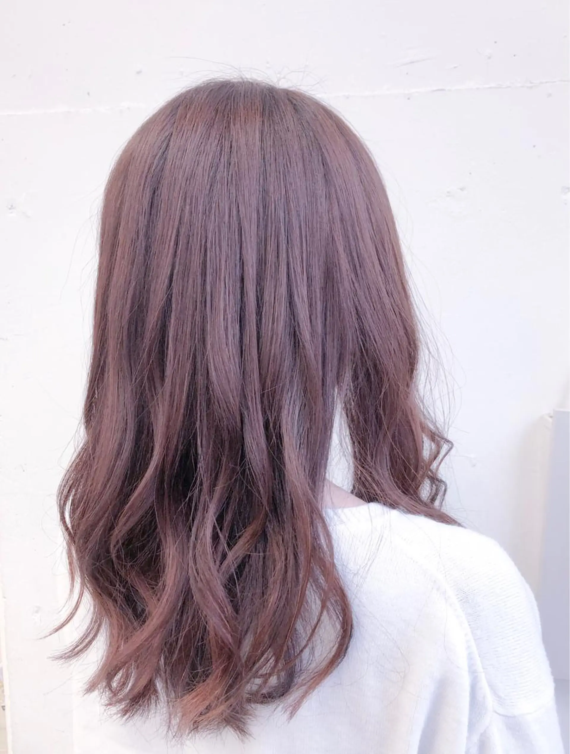 ロング カラー アッシュ ピンクカラー ピンクアッシュ un 溝の口 伊豆本のマツエク・マツパデザイン