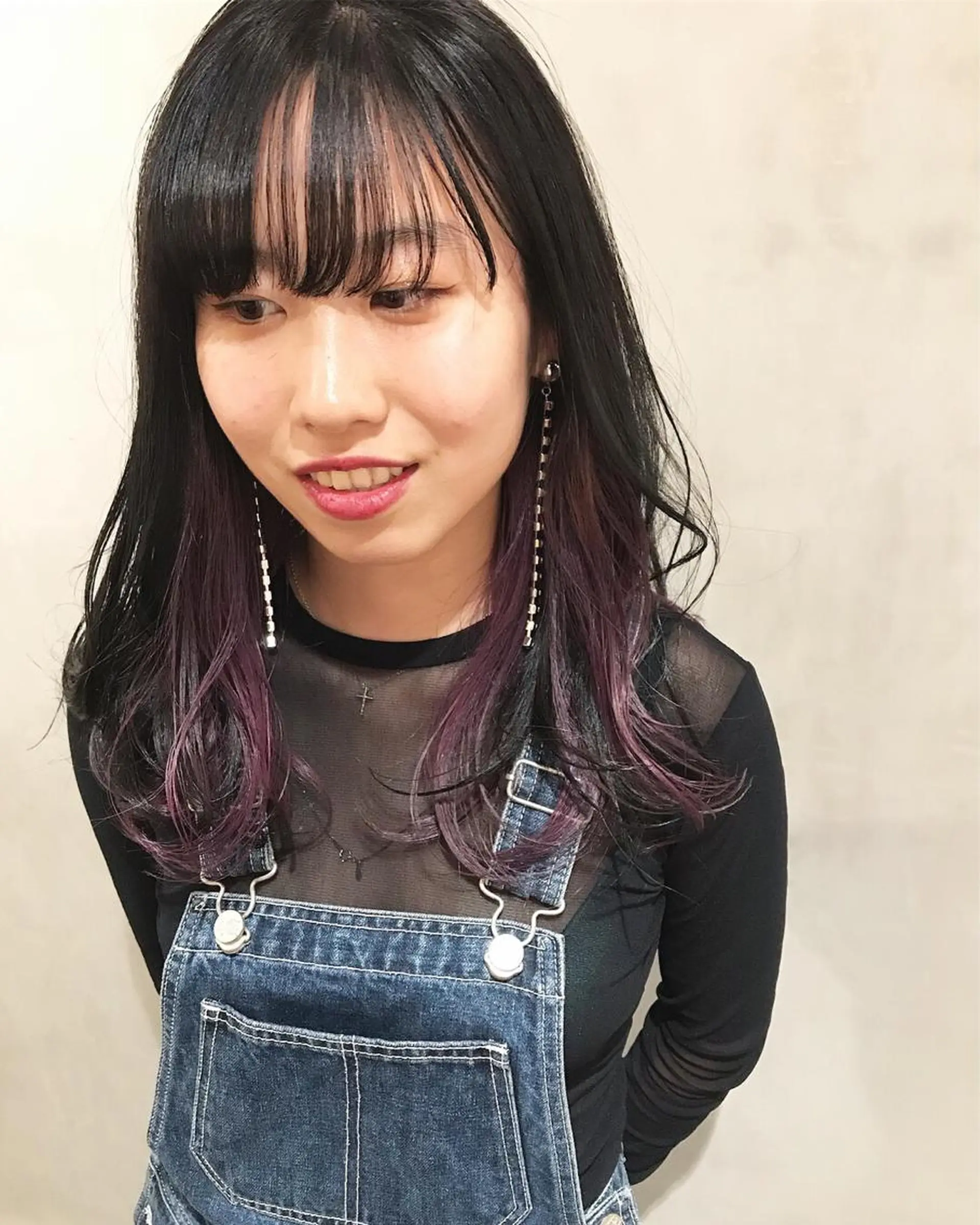 セミロング カラー カット ヘアカラー トリートメント 優作 〜圧倒的信頼〜のヘアスタイル