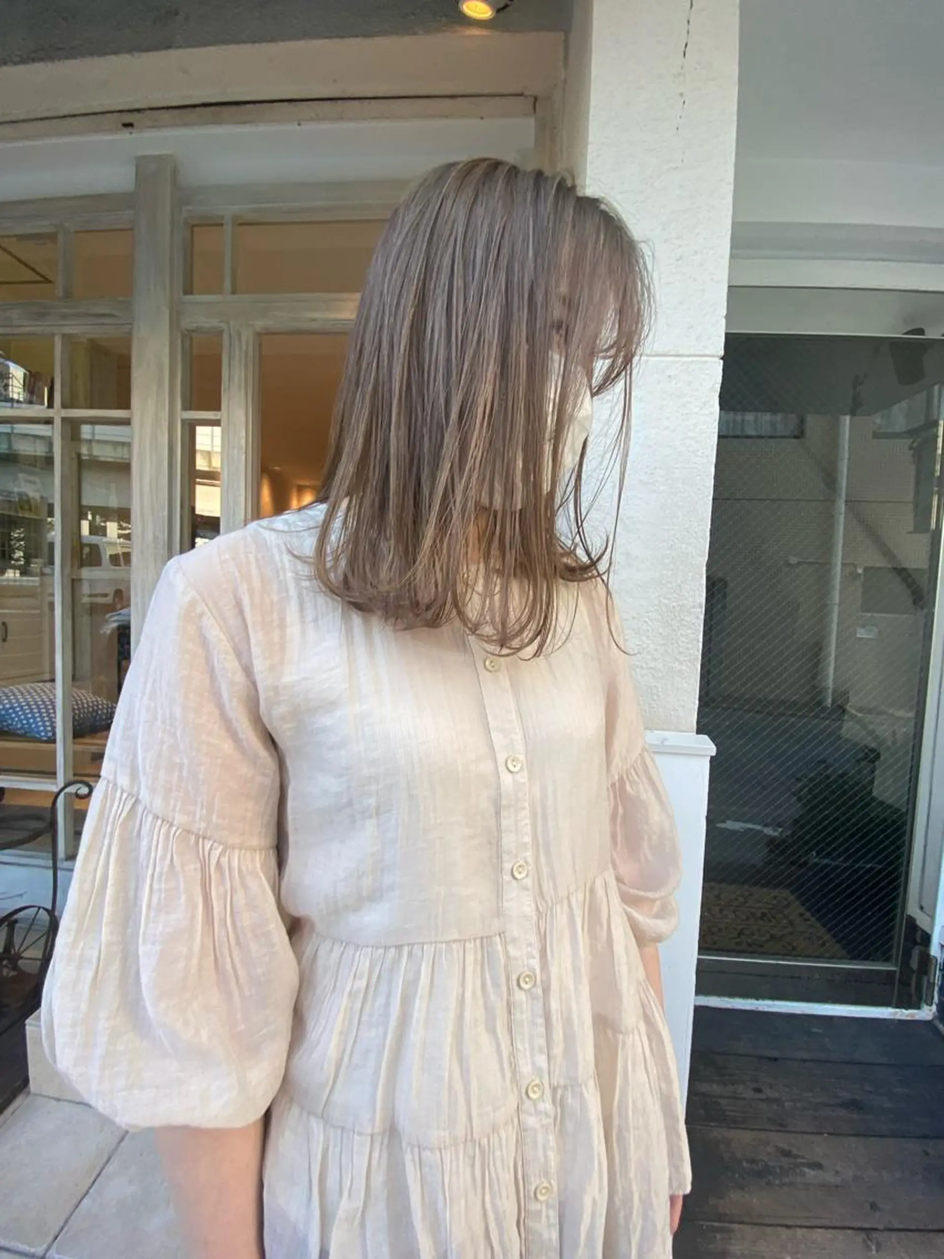 ミディアム カット ヘアカラー トリートメント Musiiik hairのヘアスタイル