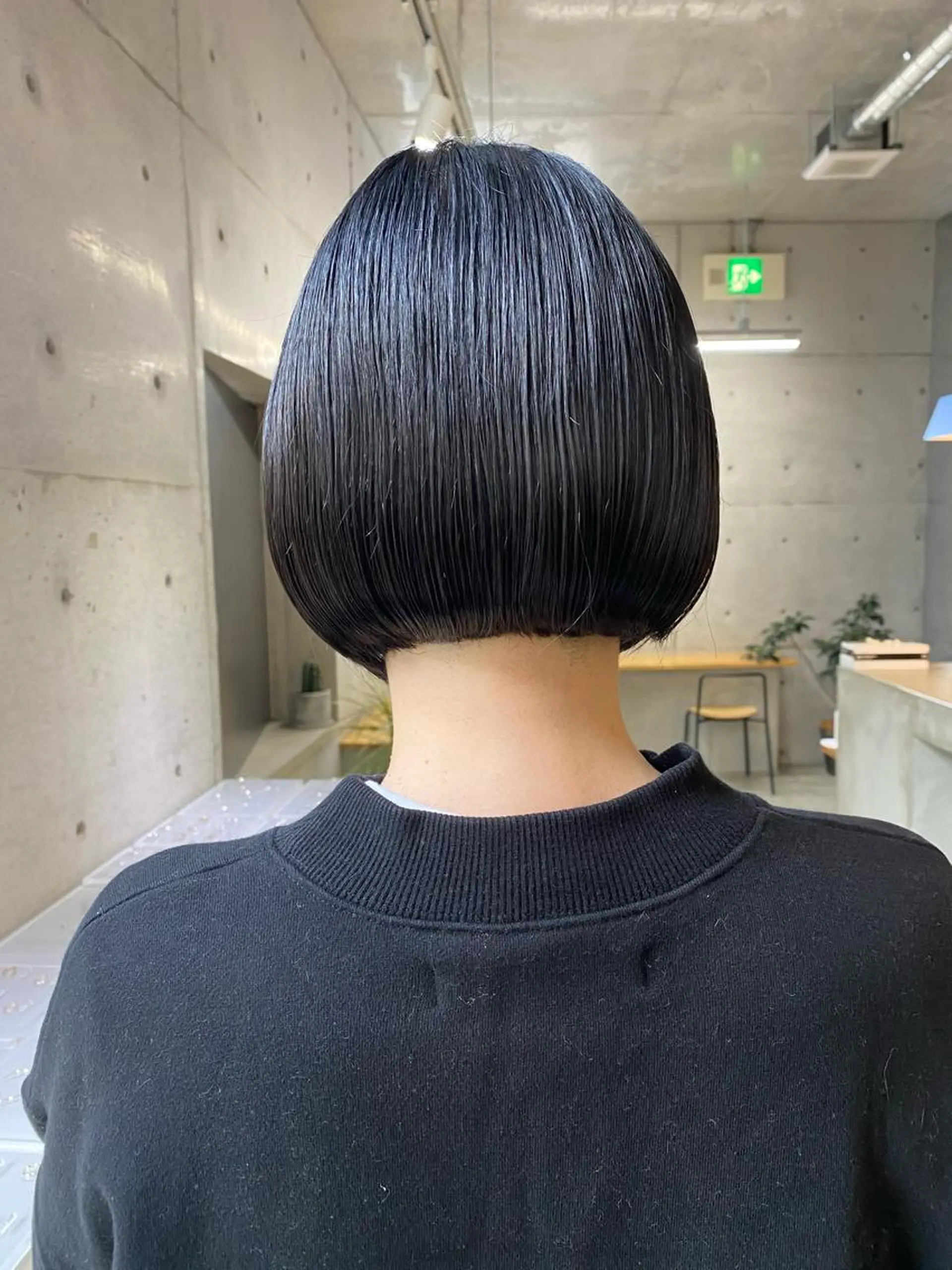 ショート カラー ヘアアレンジ 黒髪 ボブ son hair HIROEのヘアスタイル