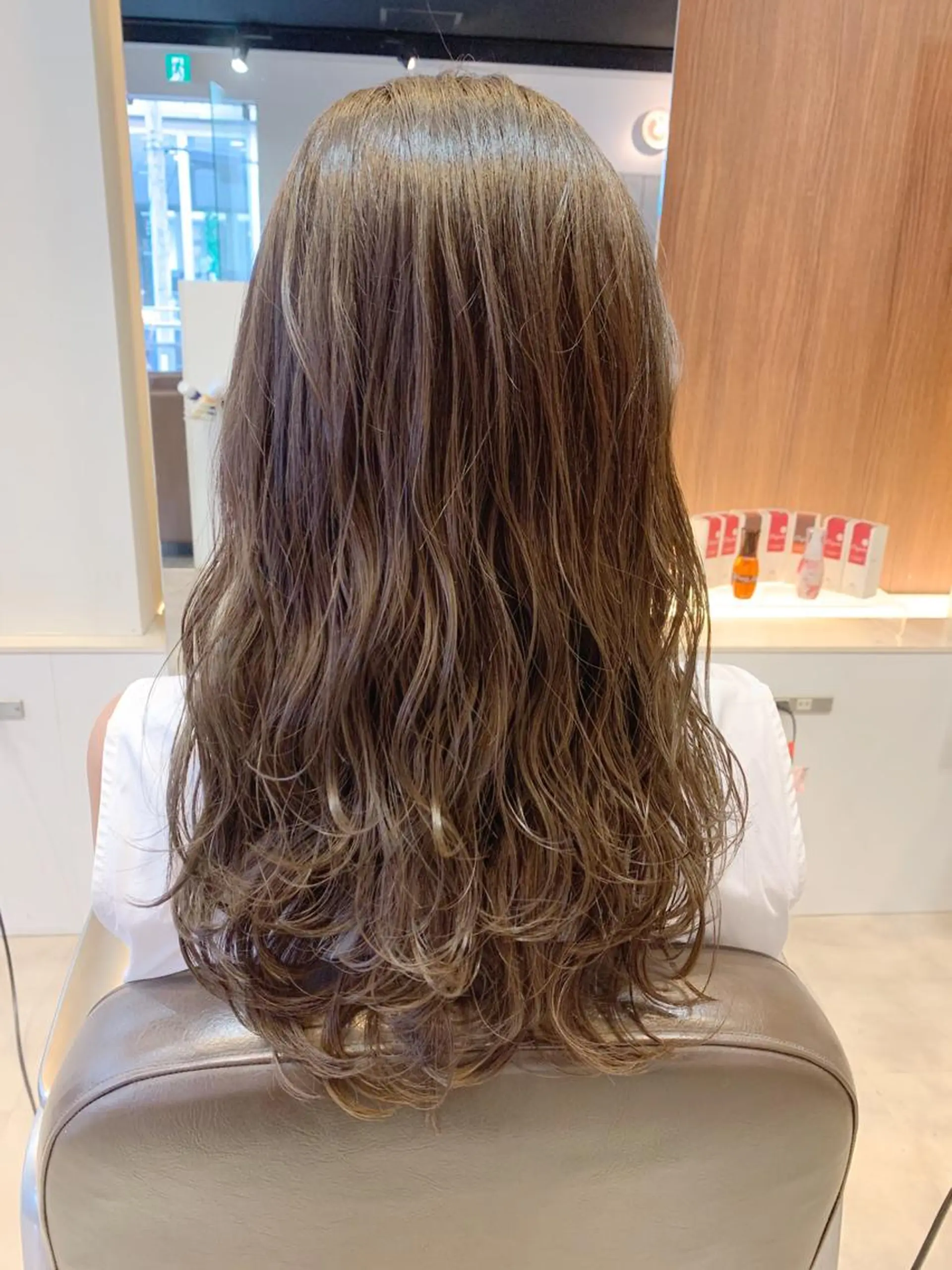 ロング メンズパーマ/難波/ 心斎橋　室園亮佑のヘアスタイル