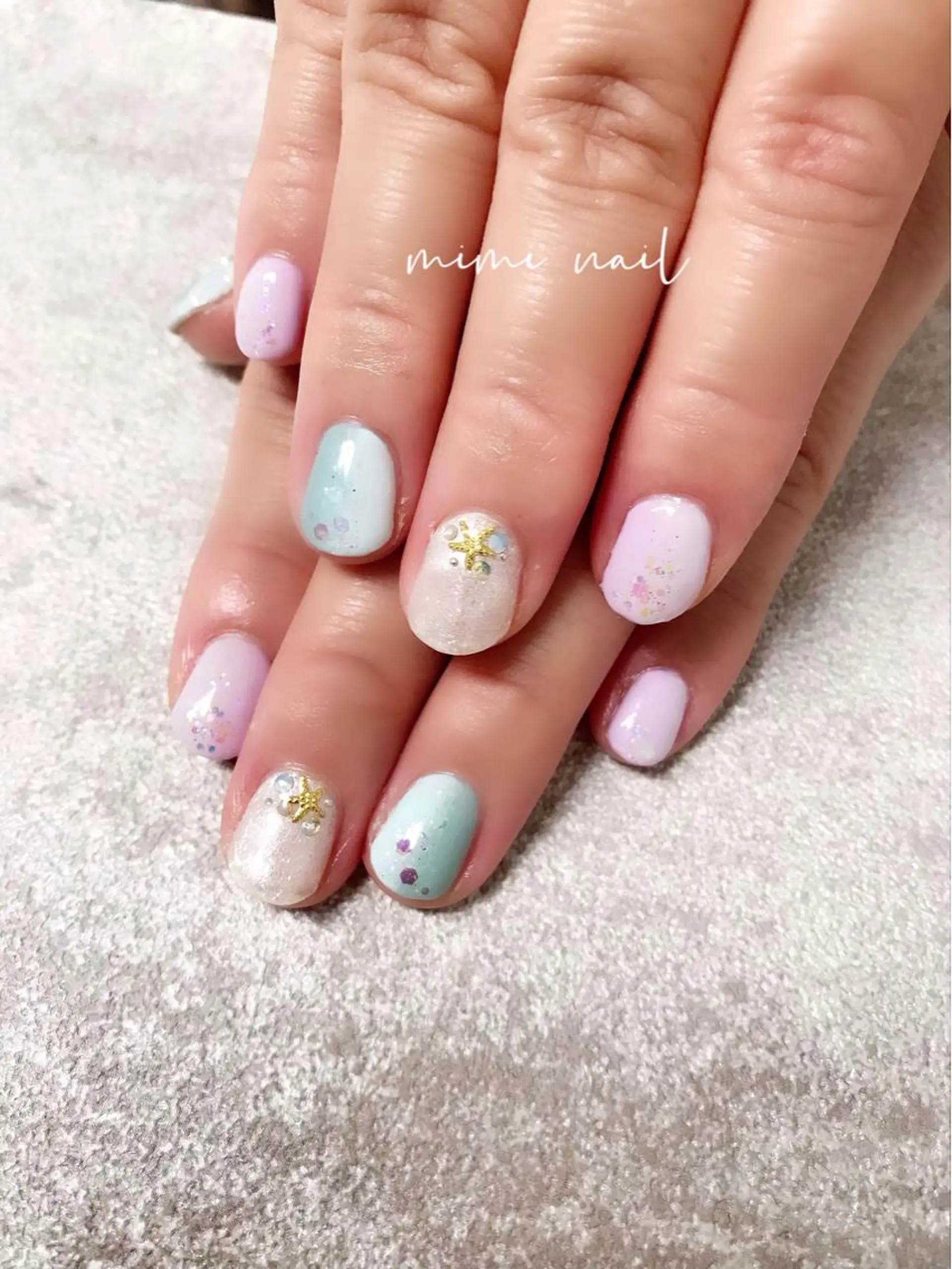 ネイル ハンドネイル mimi nailのネイルデザイン