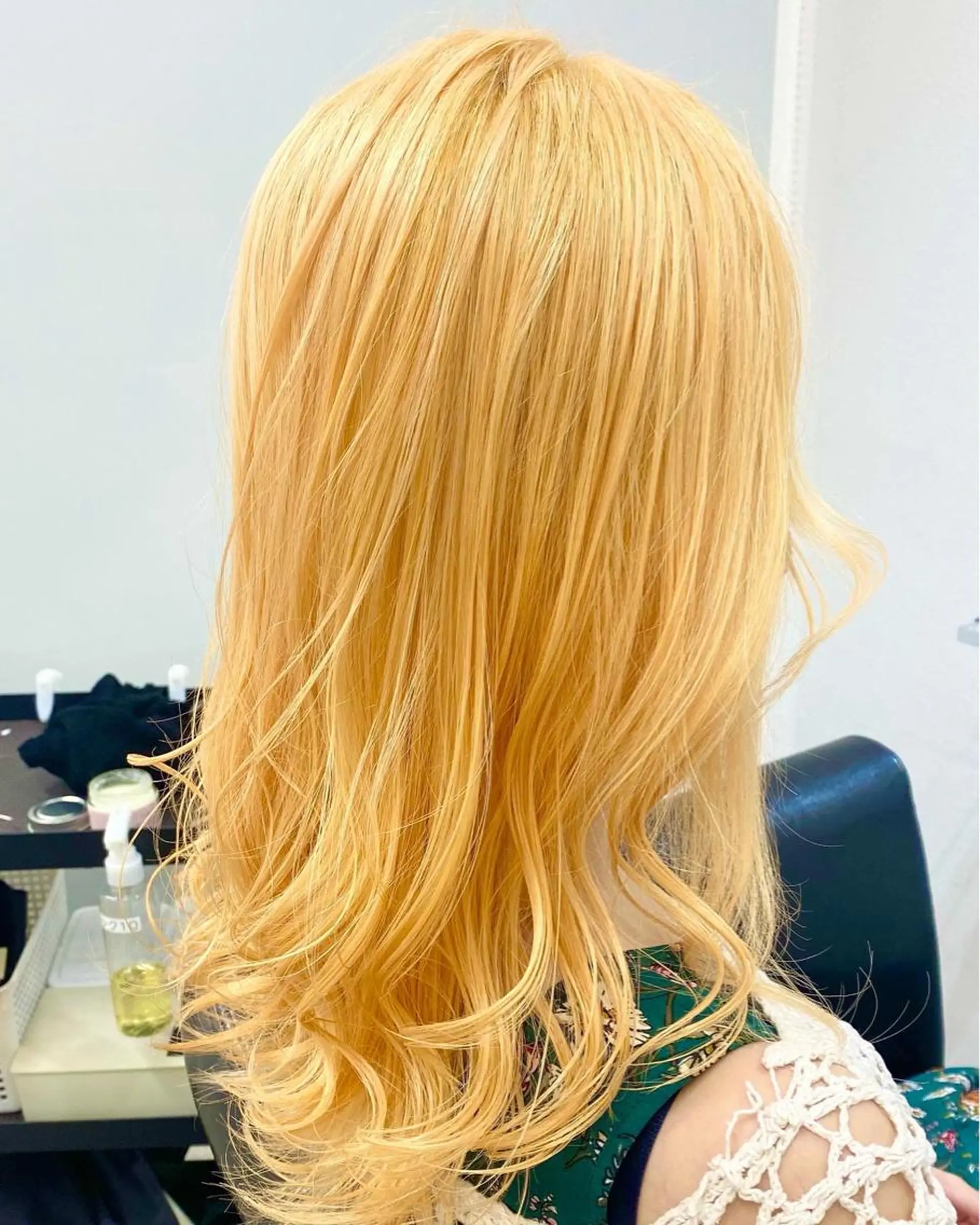 セミロング カラー オレンジ BOOMBOX所属・パーソナルカラー診断 ホワイトカラー美座尊のその他イメージ