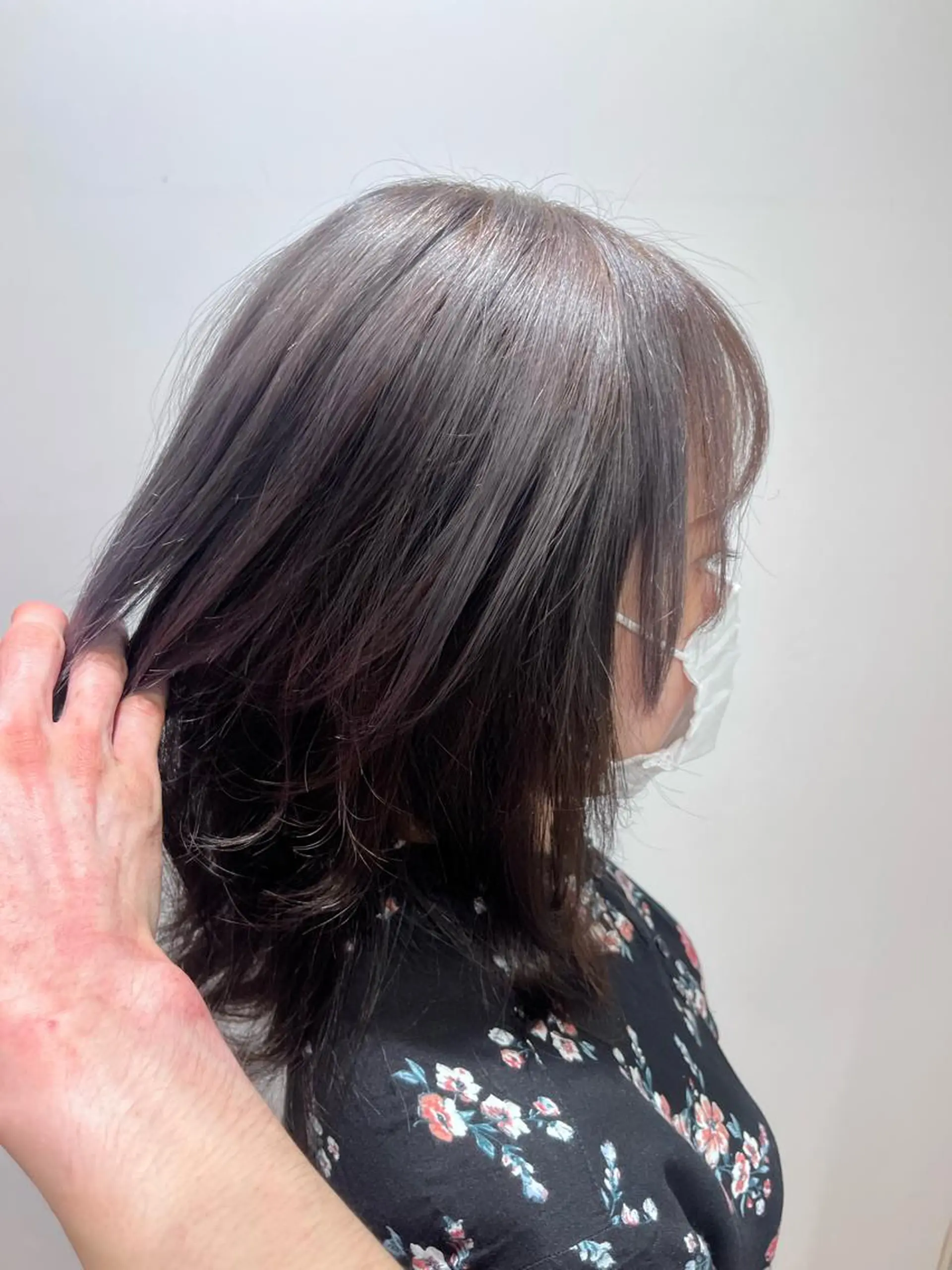 ミディアム カラー ウルフカット dogstar小林諒 パーマ/レイヤーのヘアスタイル