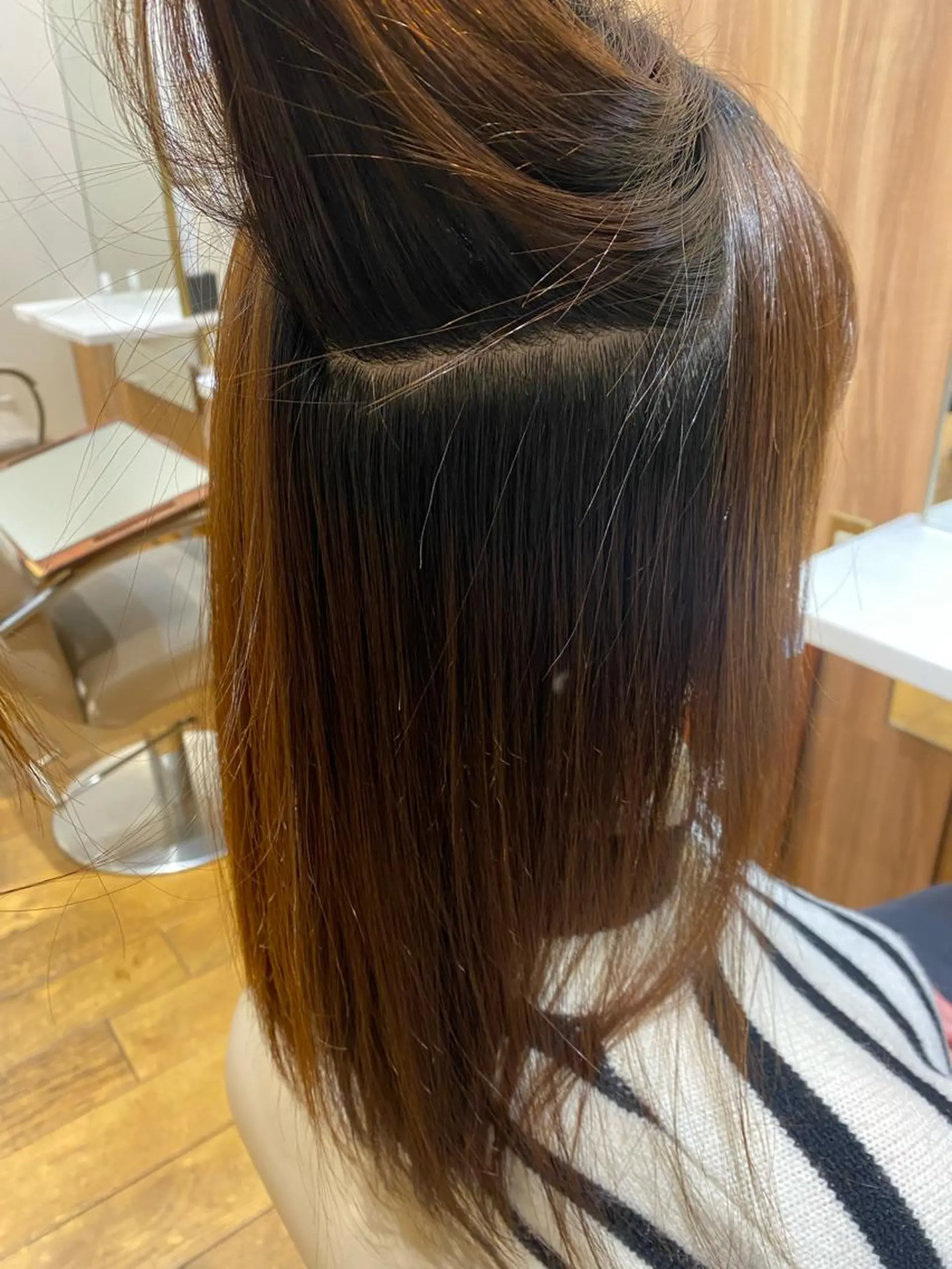 ロング カラー パーマ ヘアアレンジ レイヤー/メンズ🥑 マエダアズミ🥑のヘアスタイル