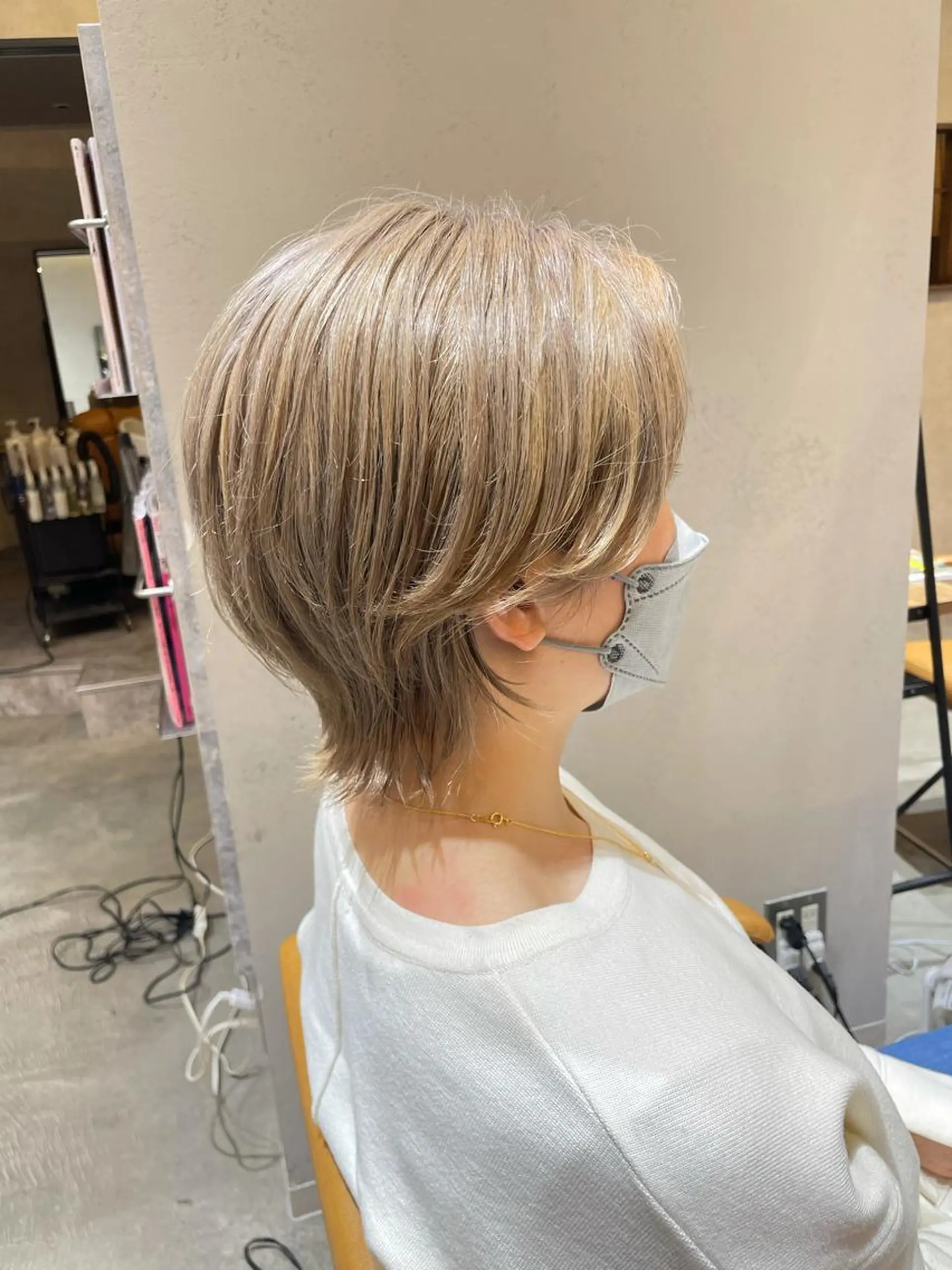 ミディアム アッシュ ヘアカラー トリートメント ♦️モテ髪創作者 SUGA♦️のヘアスタイル