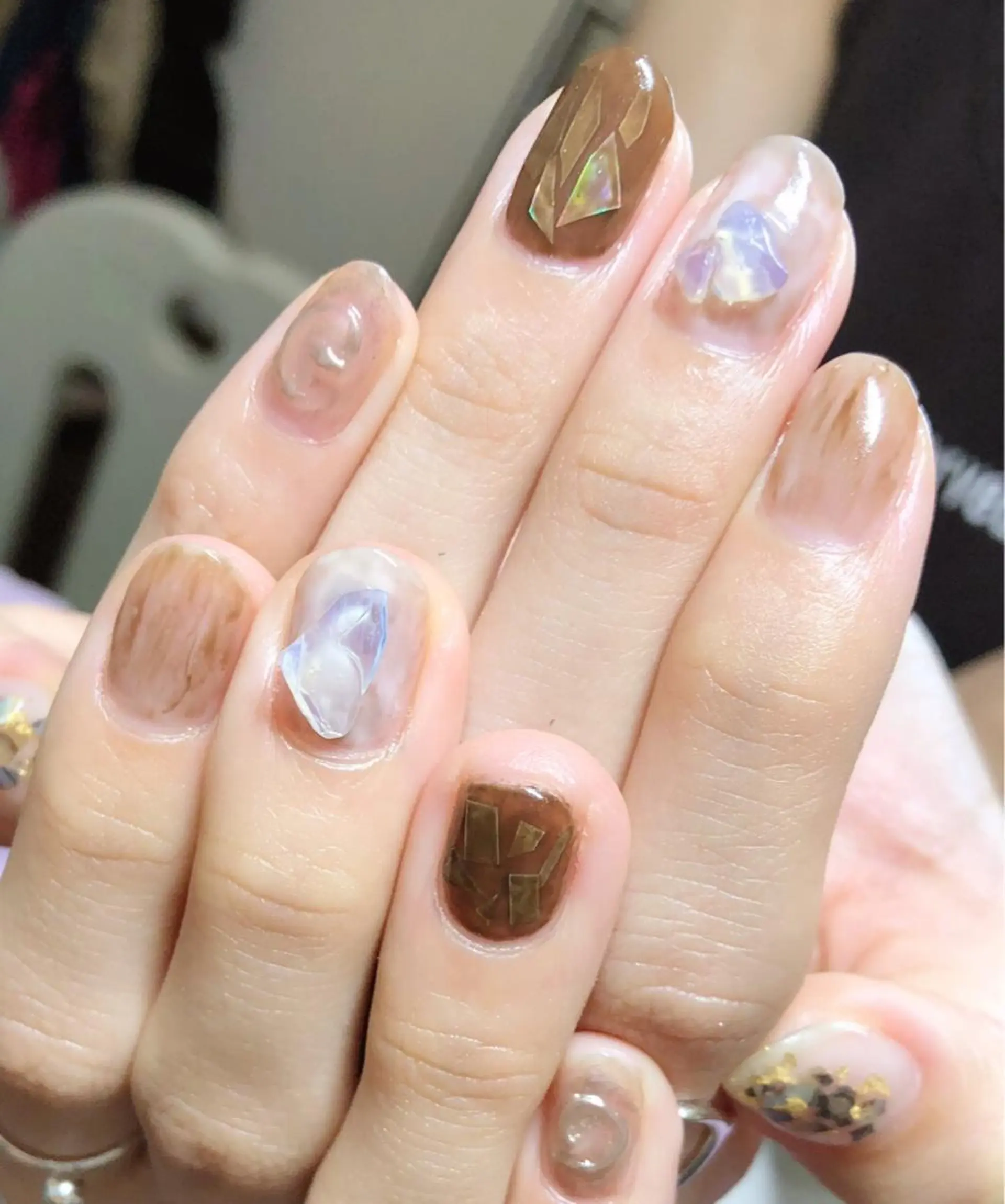 ネイル ニュアンスネイル ハンドネイル ハンドケア u sのネイルデザイン