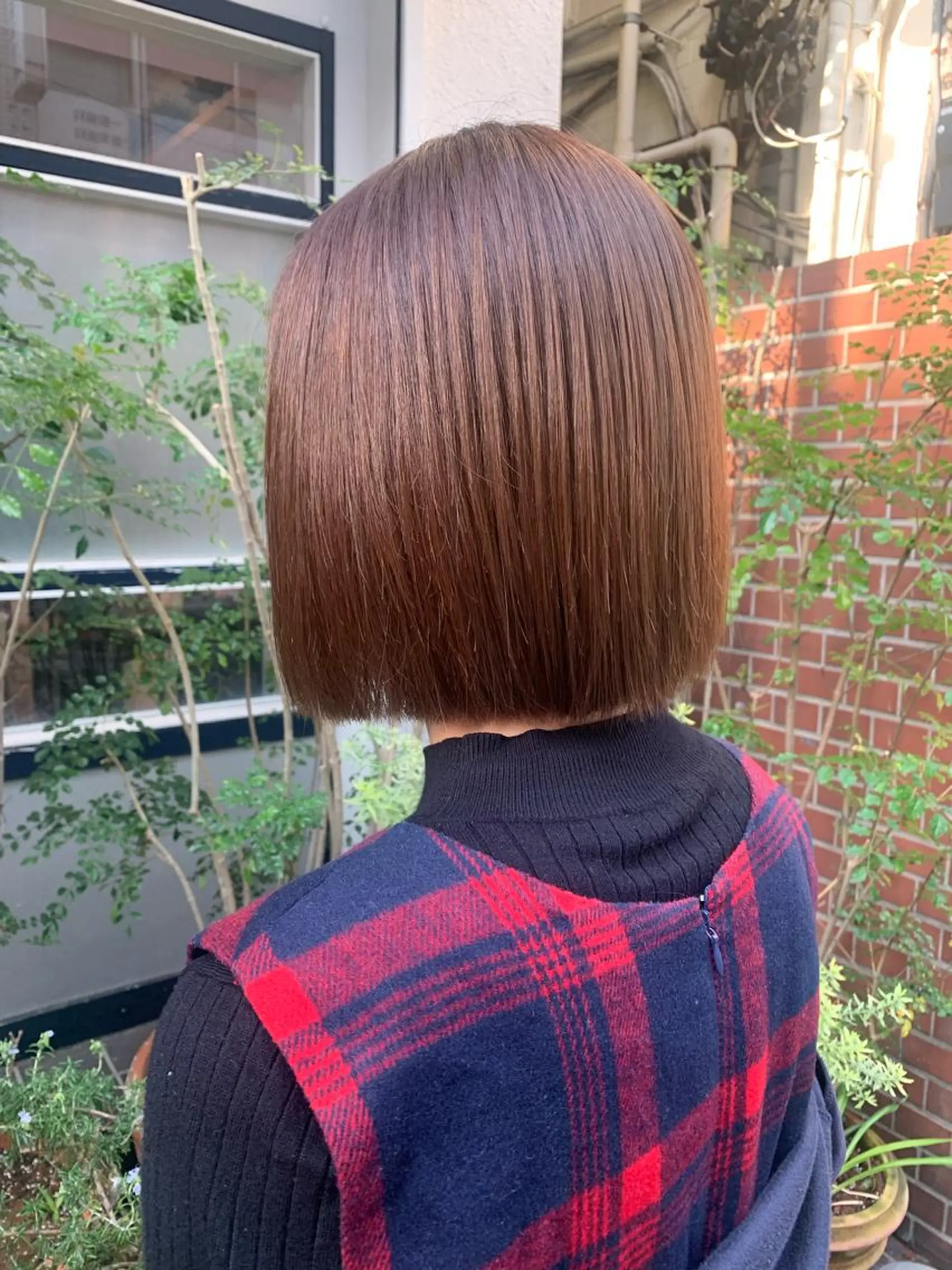 ミディアム カラー Maho Saitoのヘアスタイル