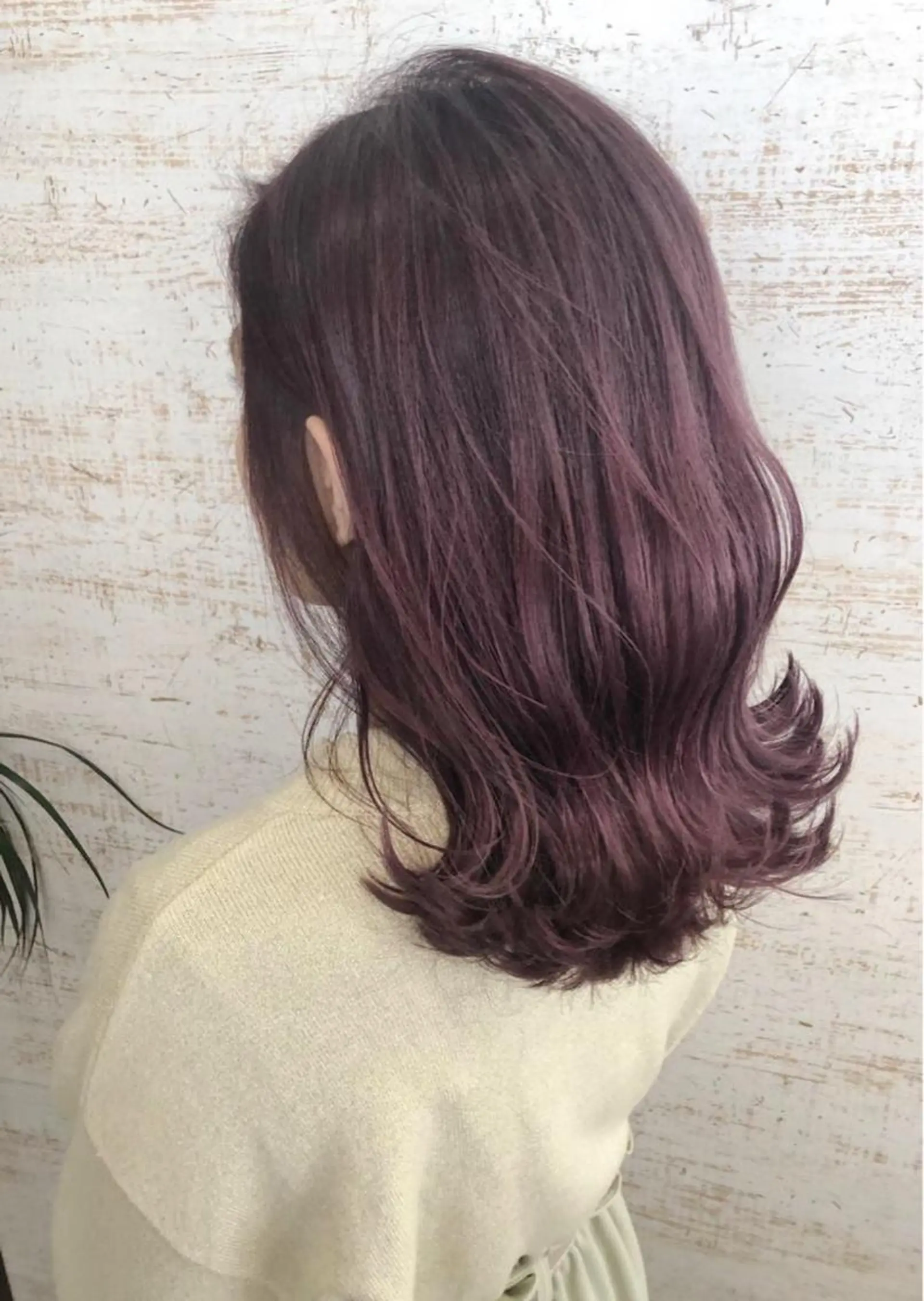 セミロング カラー ブリーチ 透明感カラー ケアブリーチ /髪質 改善/古橋圭史郎のヘアスタイル