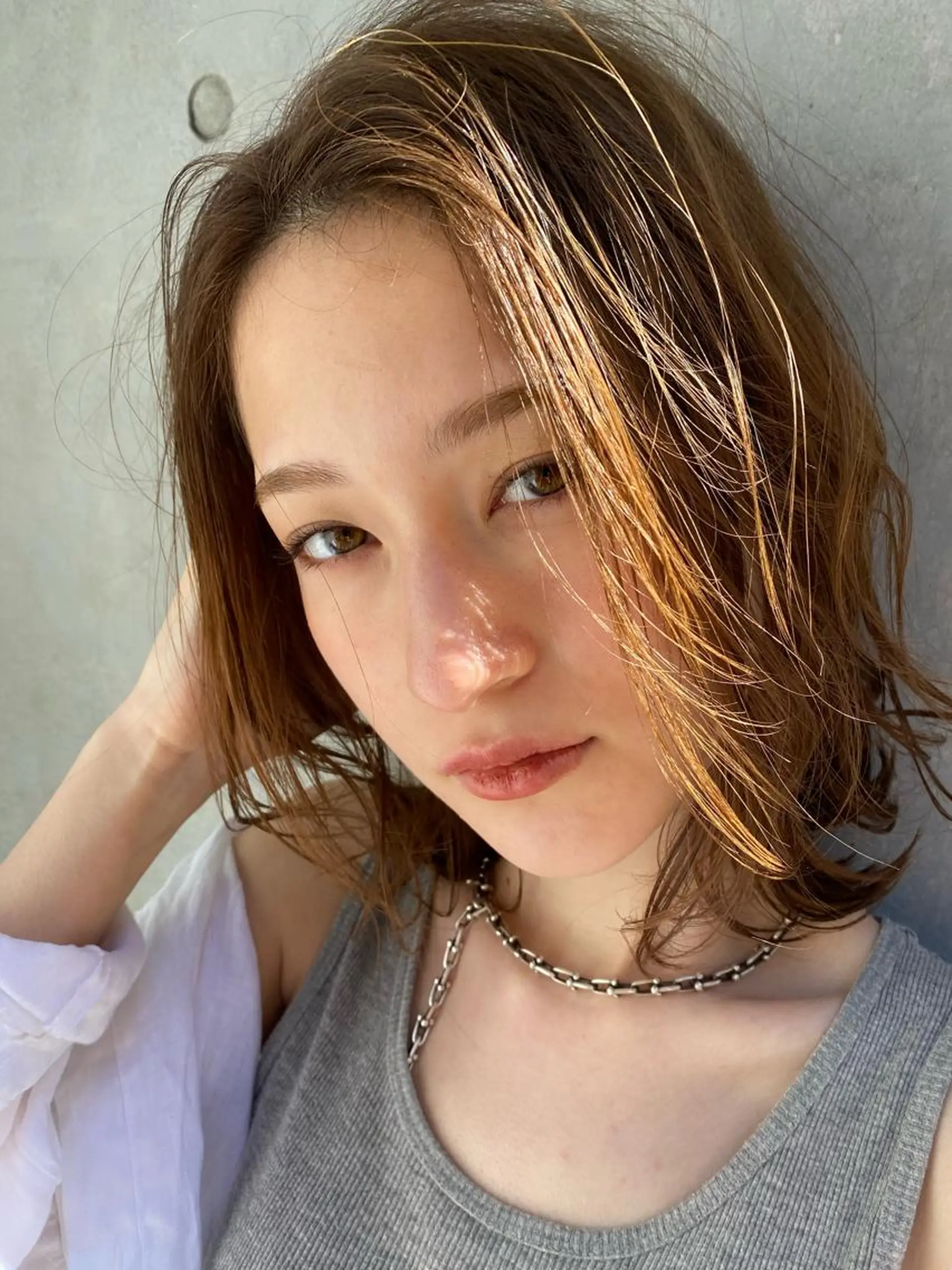 ミディアム カット ヘアカラー トリートメント 🔥似合わせのプロ 🔥REGOのヘアスタイル