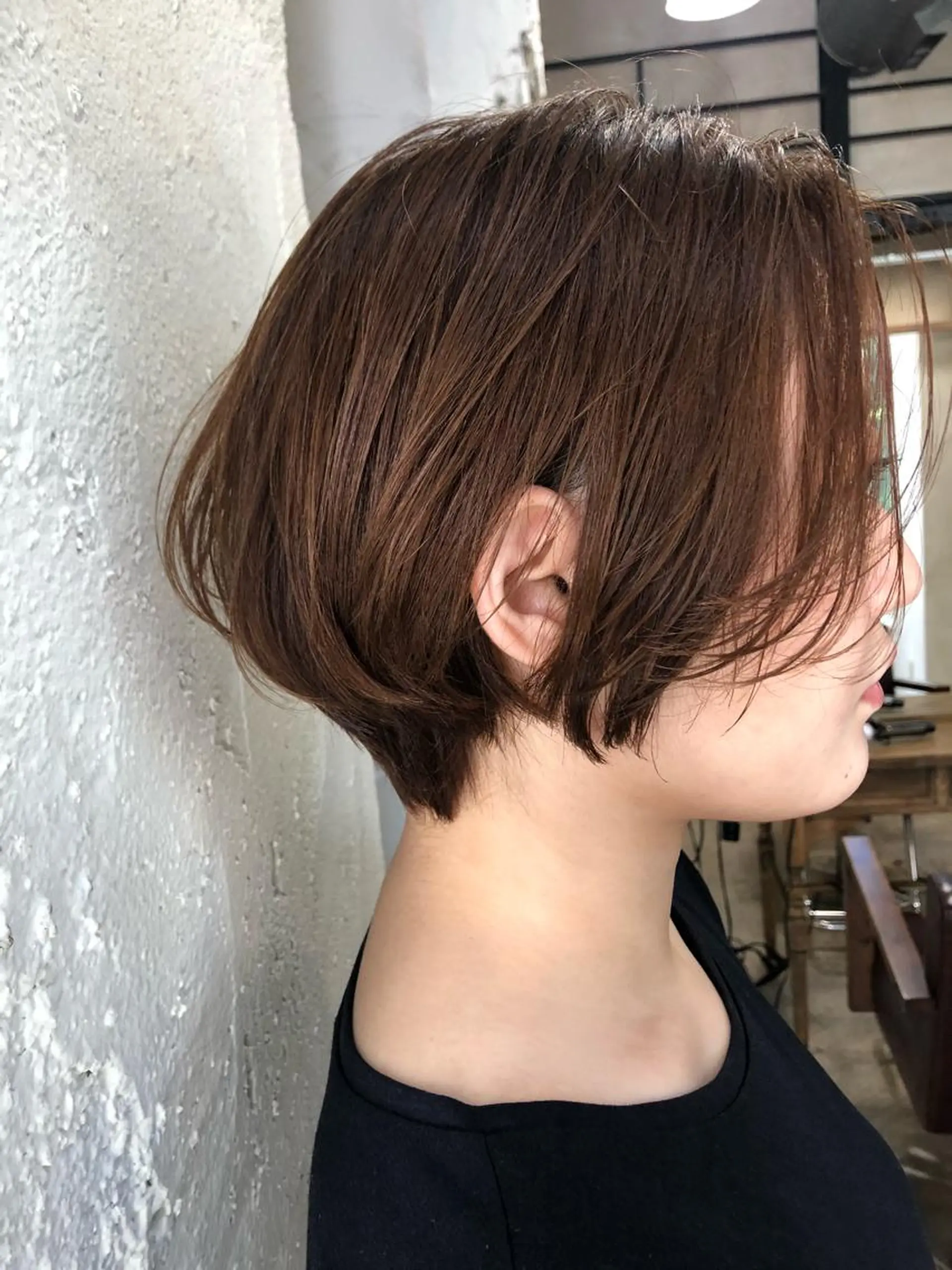 ショート せこぐち まいのヘアスタイル