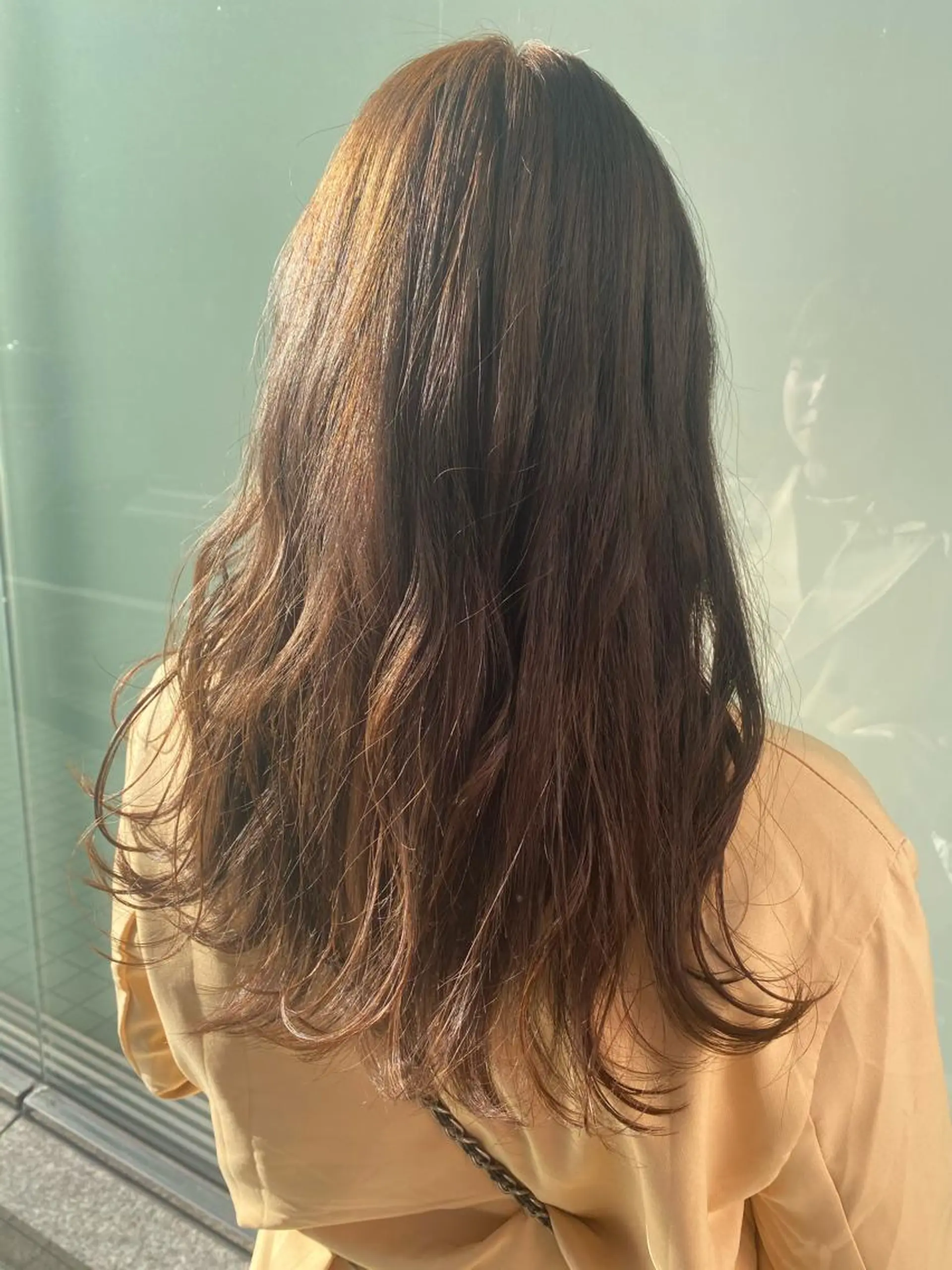 ロング カラー 廣野 愛香のヘアスタイル