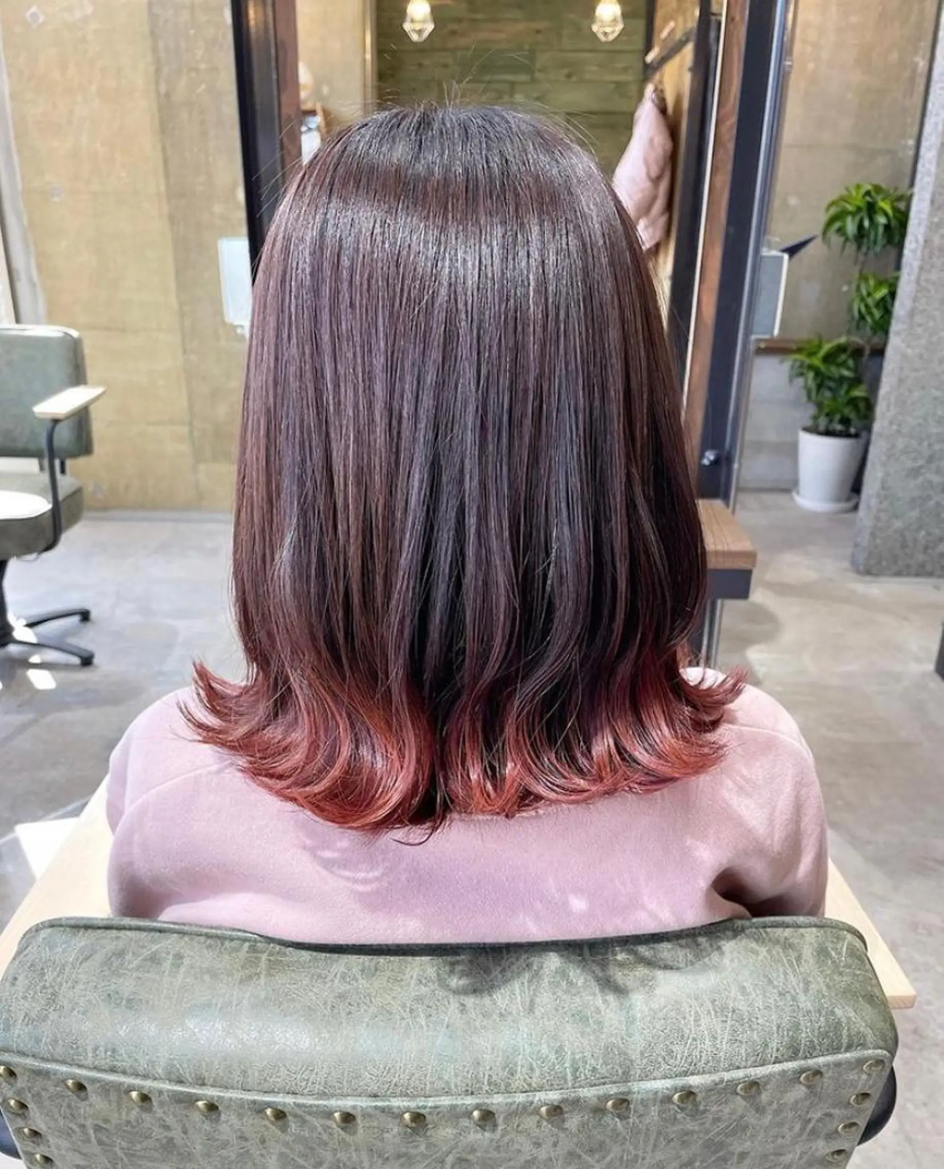 ミディアム カラー ブラウンカラー 🫟Blanco🫟 Color&Careのヘアスタイル