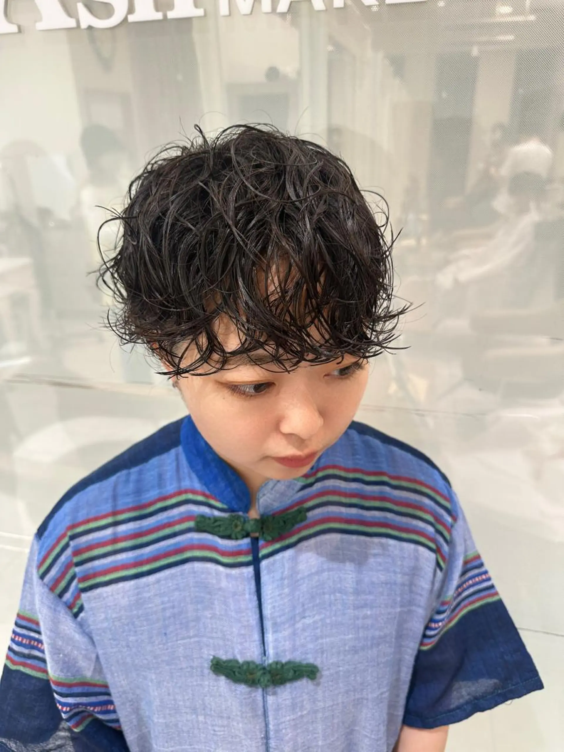 ショート パーマ ブリーチパーマ 🎀Rumiのヘアスタイル