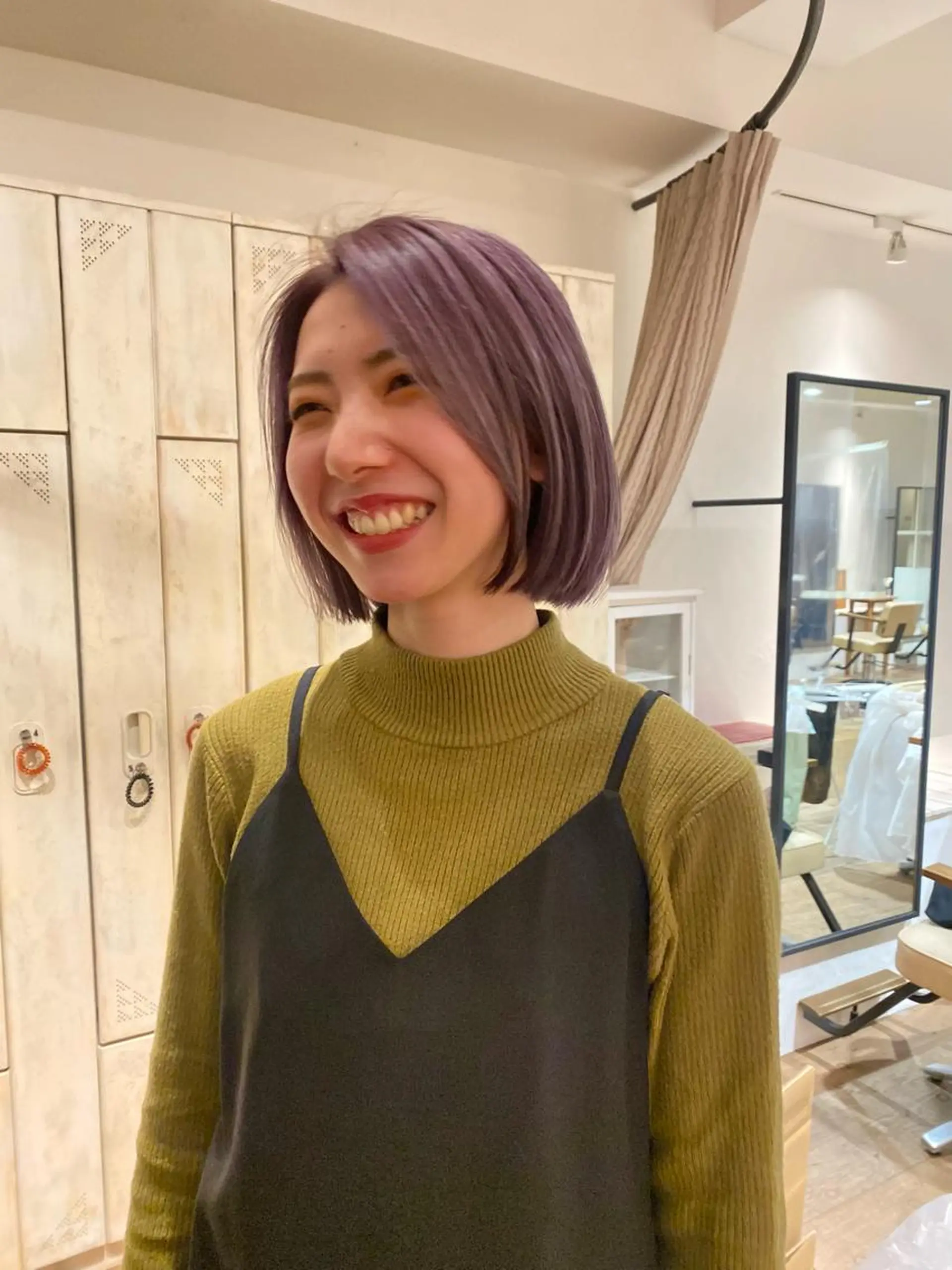 ショート カラー BELLA阿部野 TOMOMIのヘアスタイル