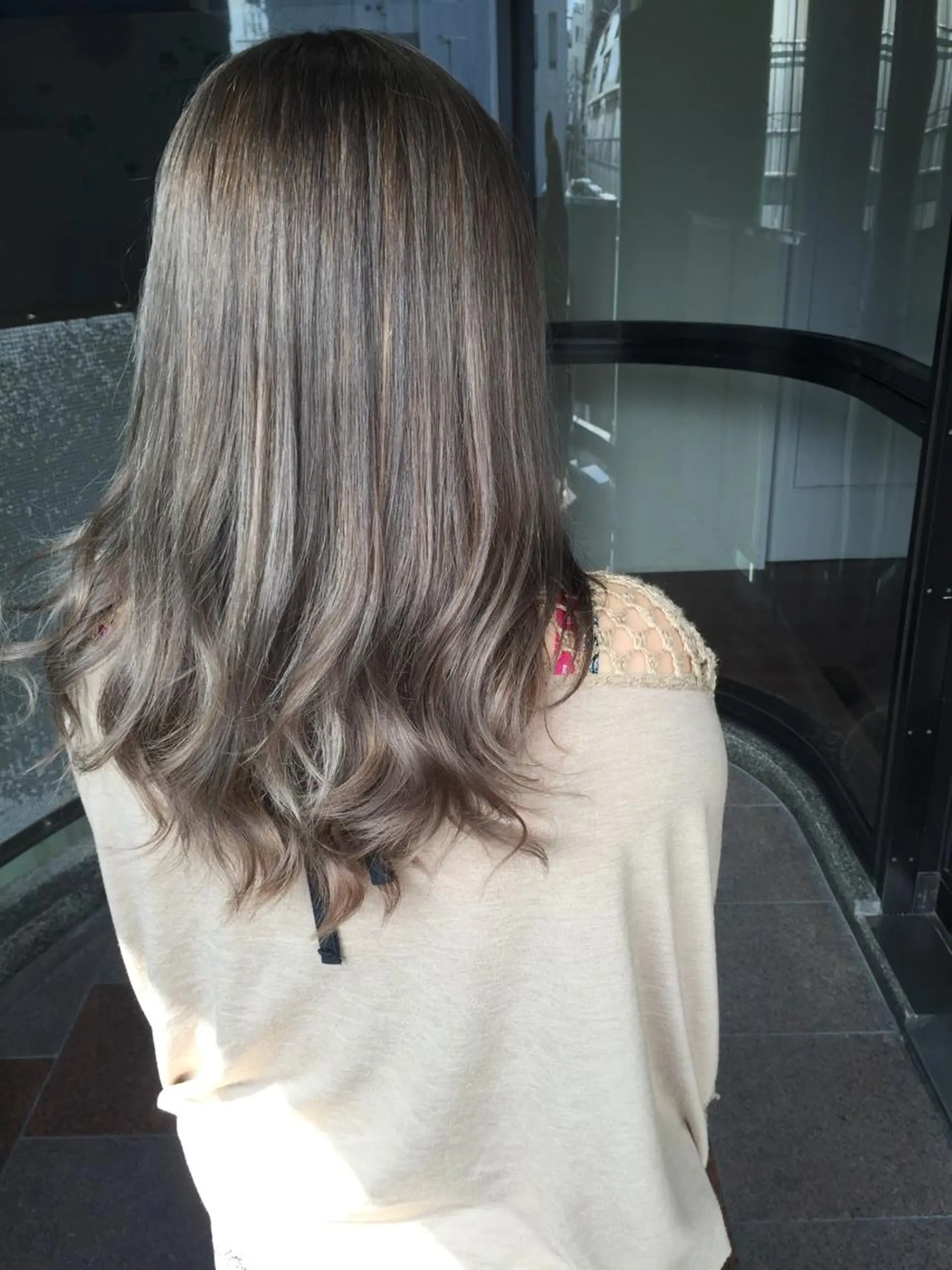 ショート ミディアム セミロング ロング カラー パーマ ヘアアレンジ アッシュ トリートメント 成松 勇治のヘアスタイル