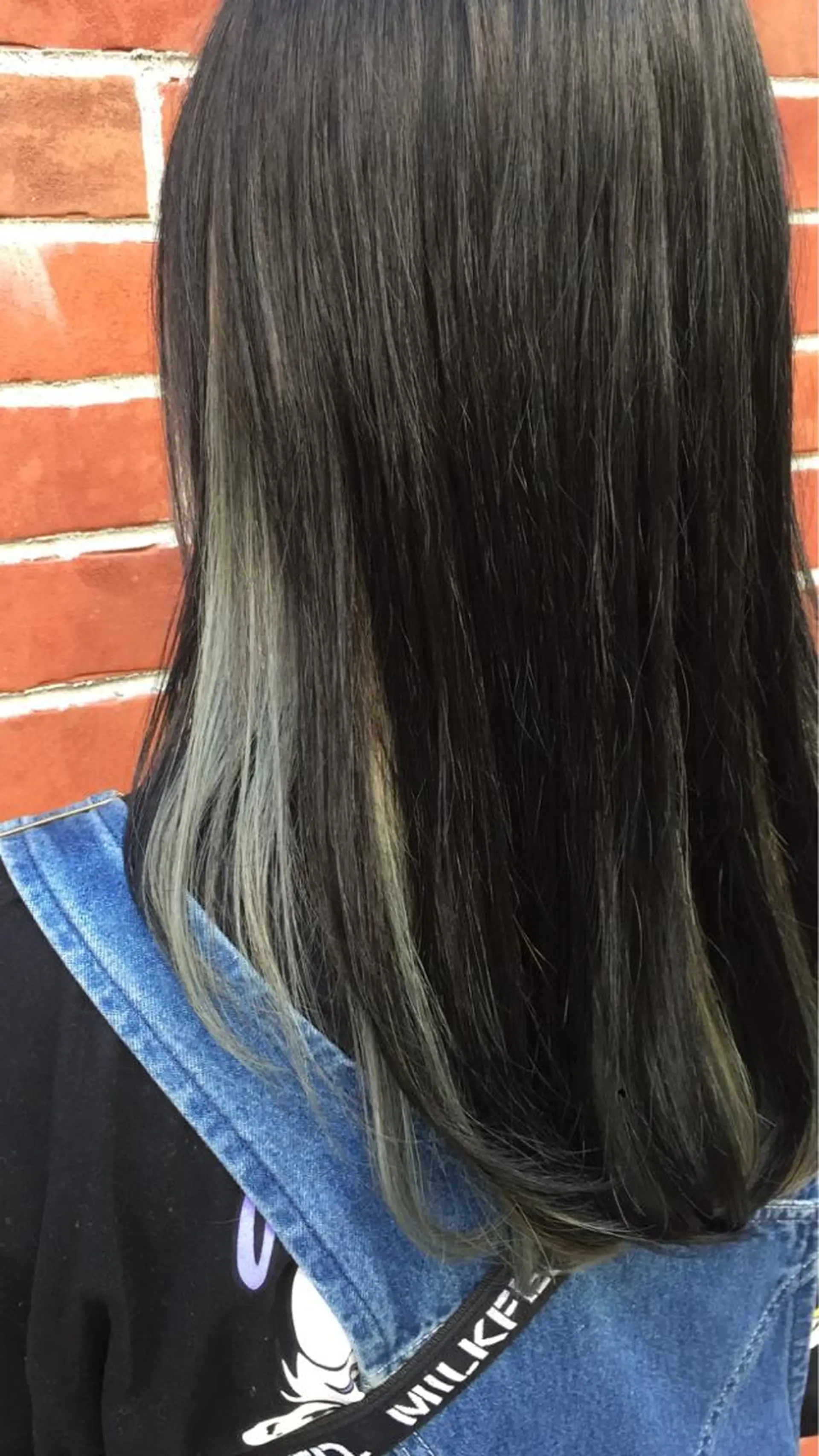 ミディアム カラー ベージュカラー 黒髪 ブリーチ ナチュラルブラック ヘアカラー トリートメント 髪質改善/痛ませ ないカラー/西村航大のヘアスタイル