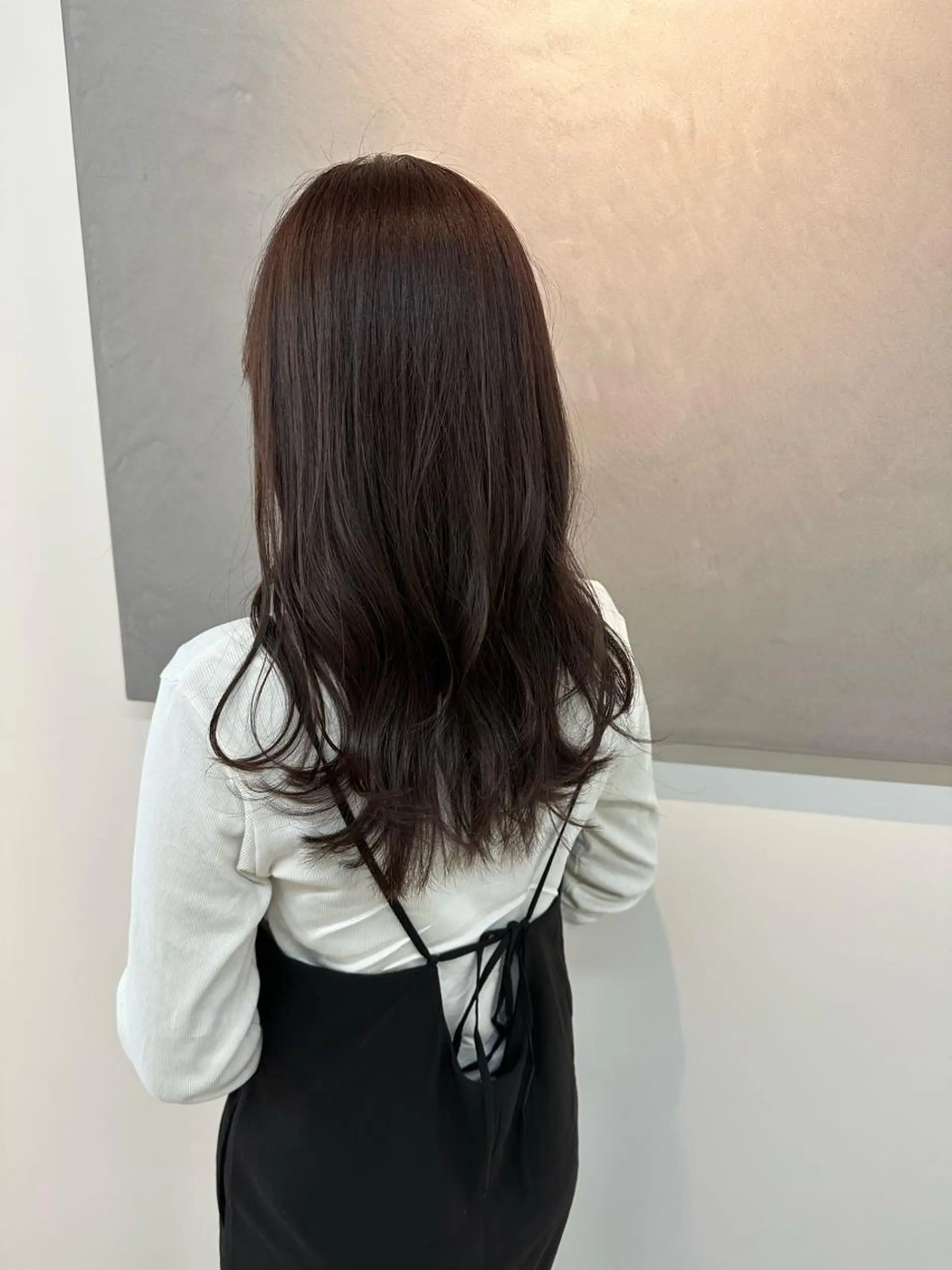 セミロング 池村美月 @透明感カラーのヘアスタイル