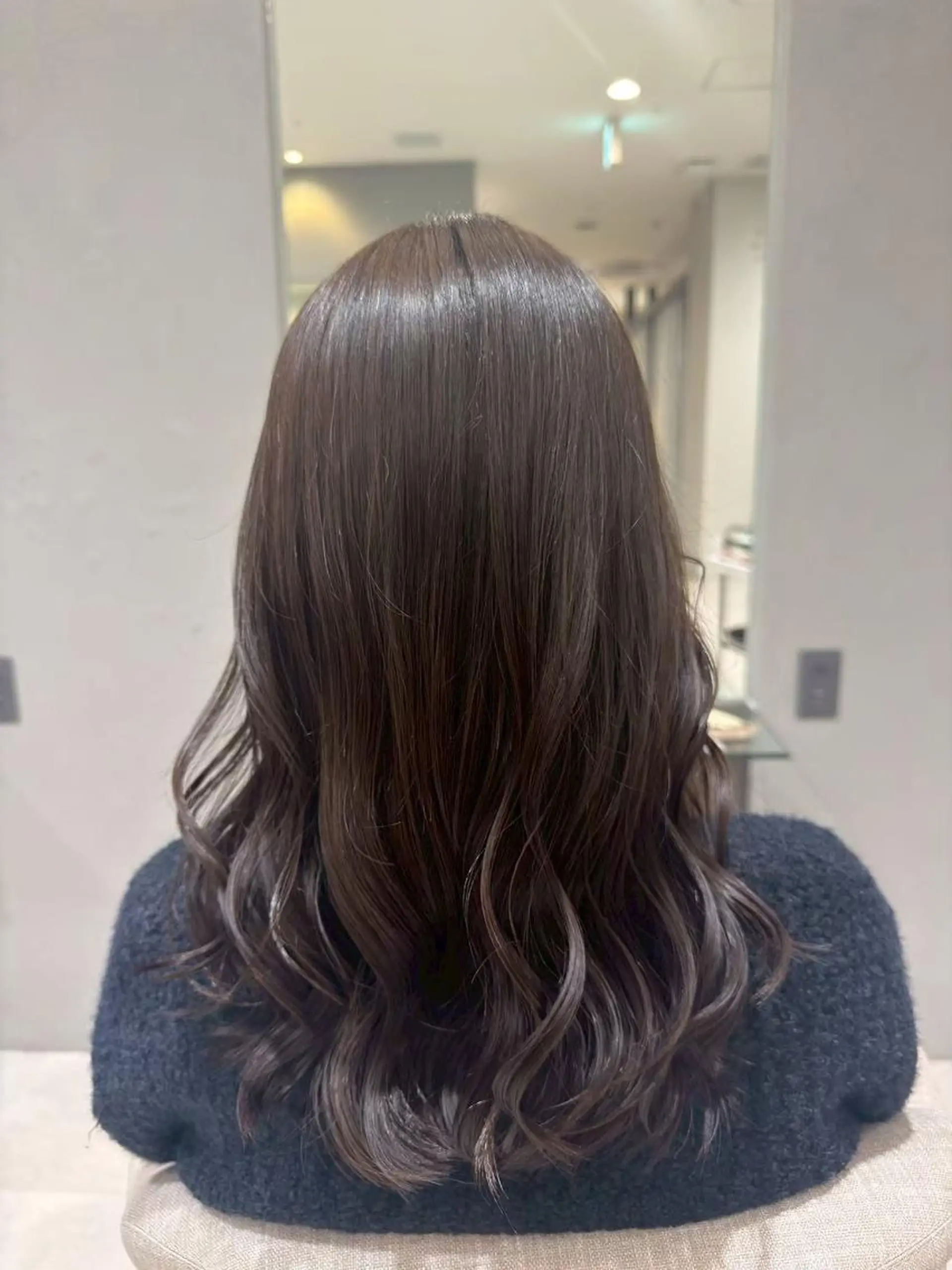 セミロング cnナカオ有松店 山本鷹亨のヘアスタイル