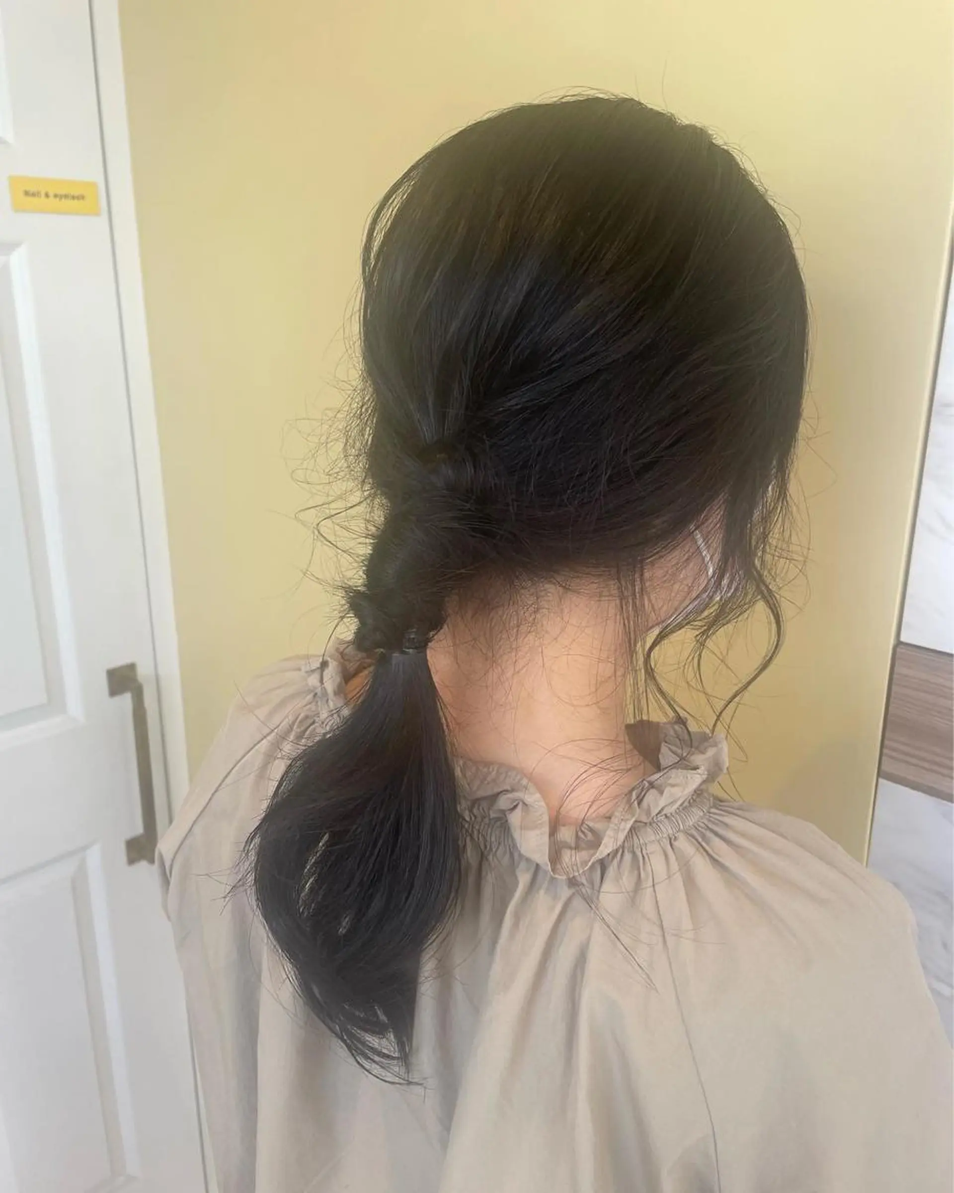 セミロング ヘアアレンジ 髙尾 綺女のマツエク・マツパデザイン