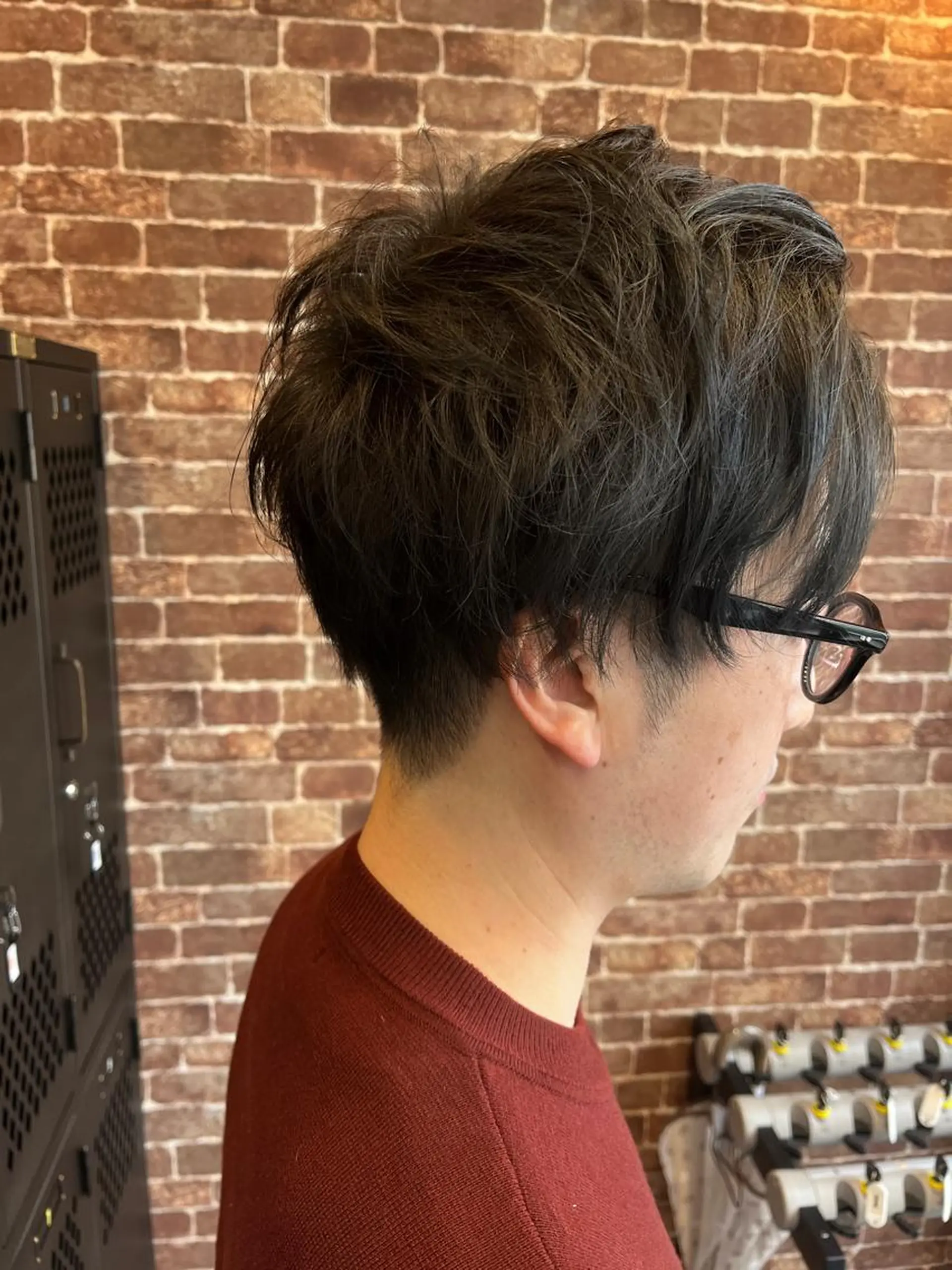 ショート カラー パーマ ヘアアレンジ メンズ キッズ ネイル マツエク・マツパ アイブロウ メンズブリーチ メンズハイライト メンズインナーカラー メンズ韓国風 ブリーチ 久木原 ゆりのヘアスタイル